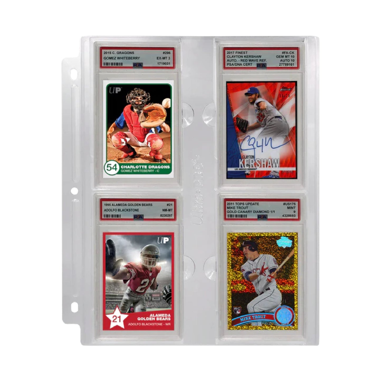 Ultra Pro Graded PSA Slabs Page - Trading Card Market