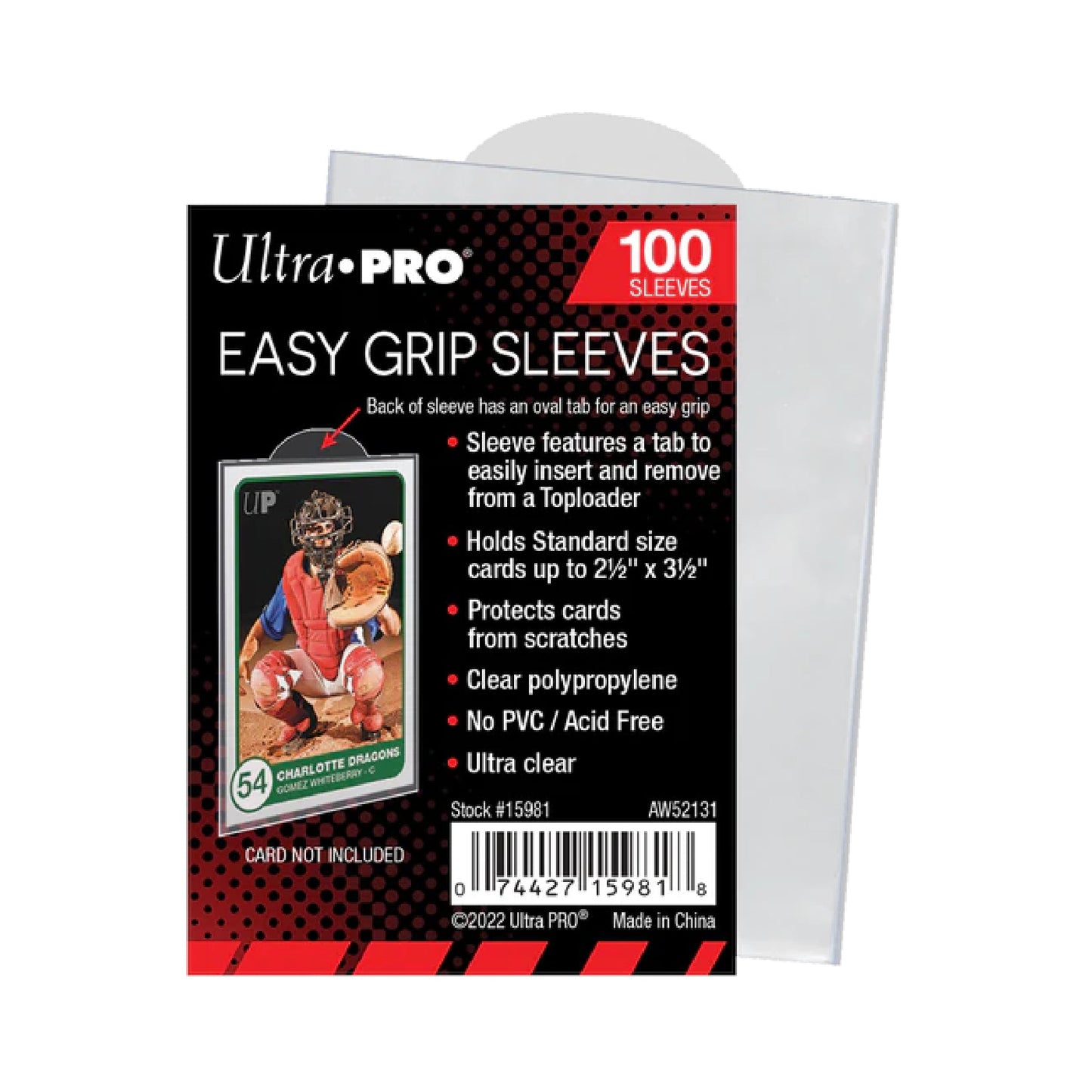 Ultra Pro Easy Grip Soft Sleeve - Trading Card Market
