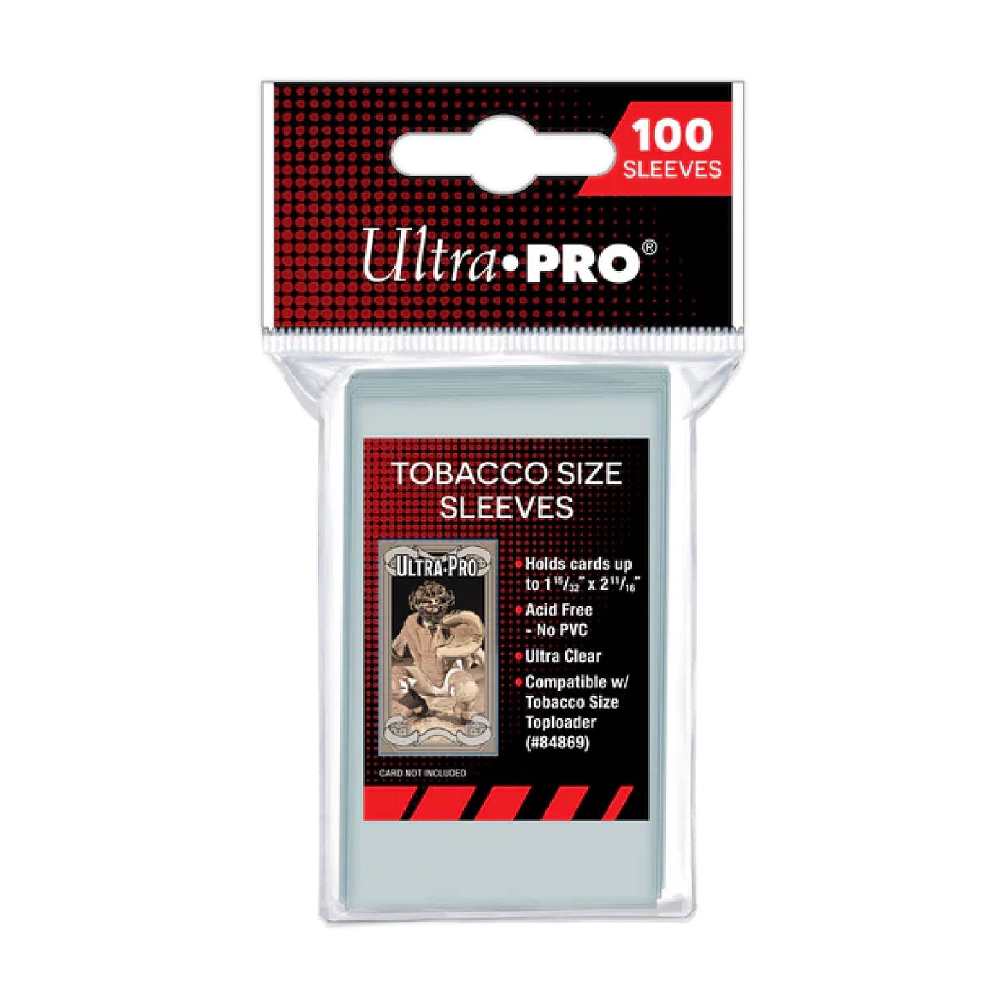 Ultra Pro Tobacco Card Soft Sleeve - Trading Card Market