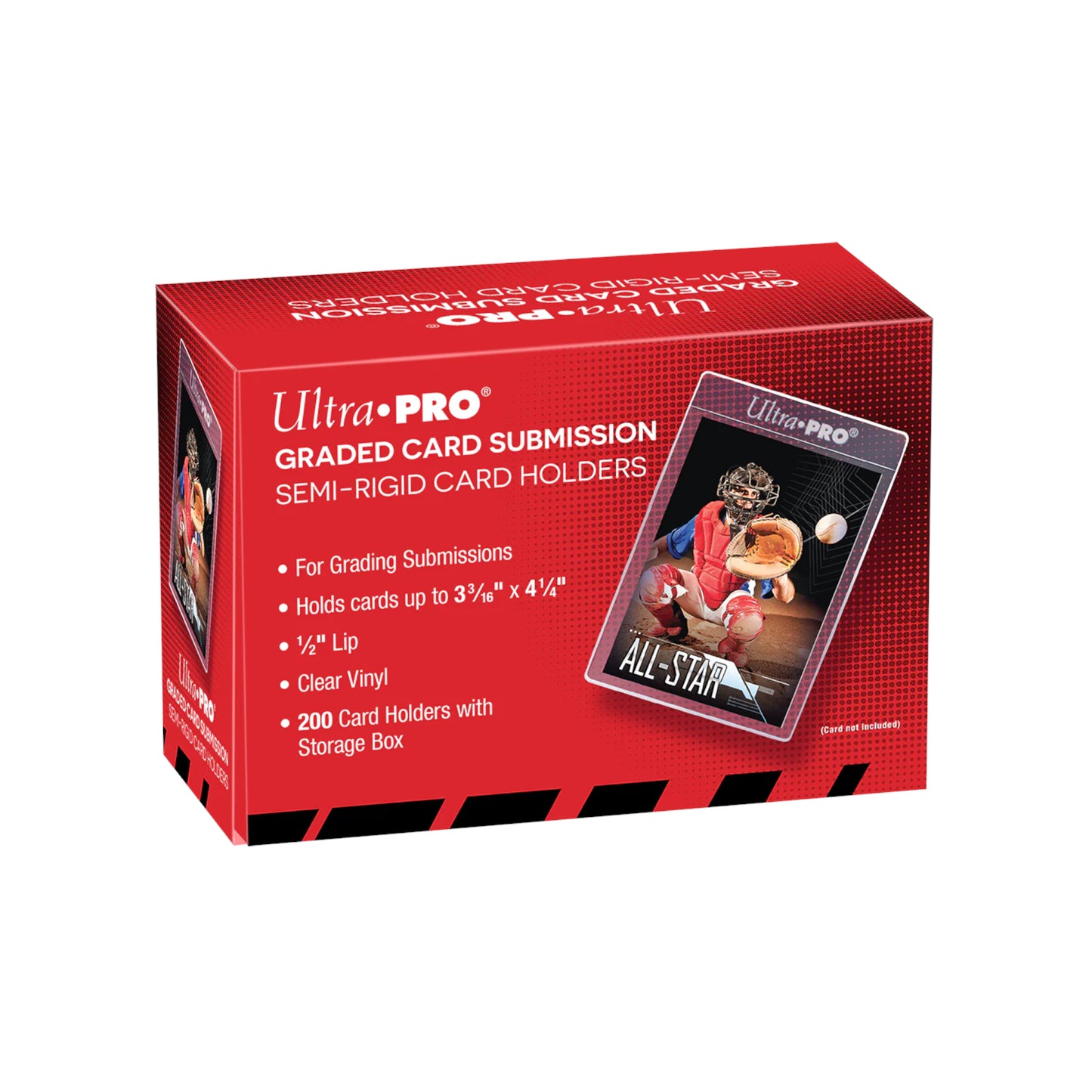 Ultra Pro Semi-Rigid Tall Card Holder (For Grading Submissions)