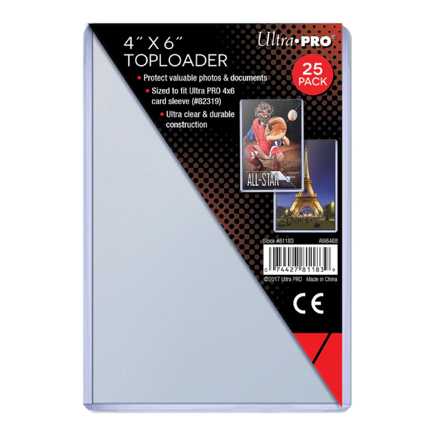 Ultra Pro 4x6 Top Loader - Trading Card Market