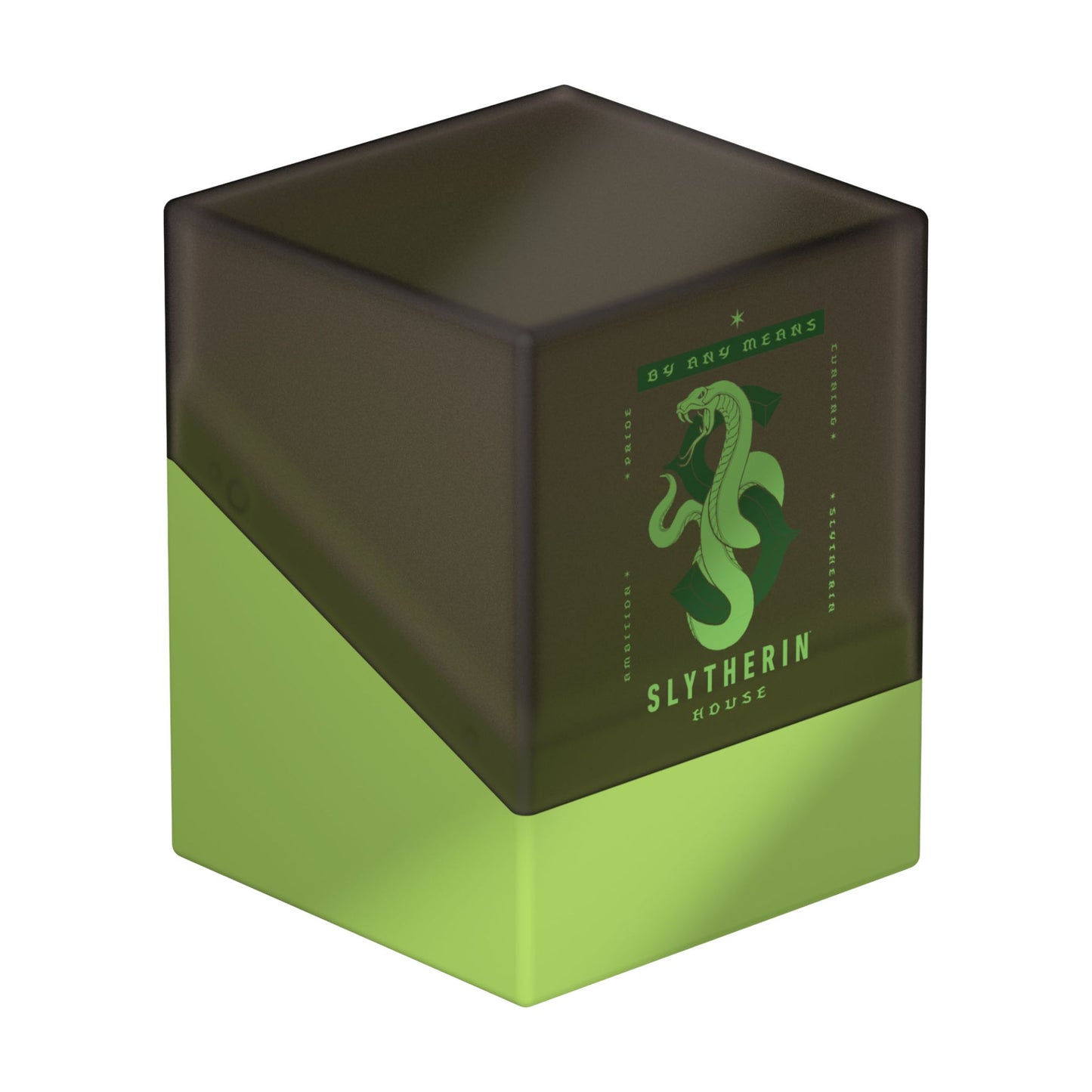 Ultimate Guard Boulder 100+ Harry Potter 4 Houses Slytherin Deck Case - Trading Card Market