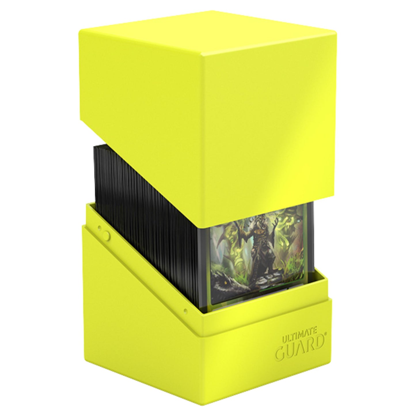 Ultimate Guard Boulder 100+ Standard Size Neon Yellow Deck Case - Trading Card Market