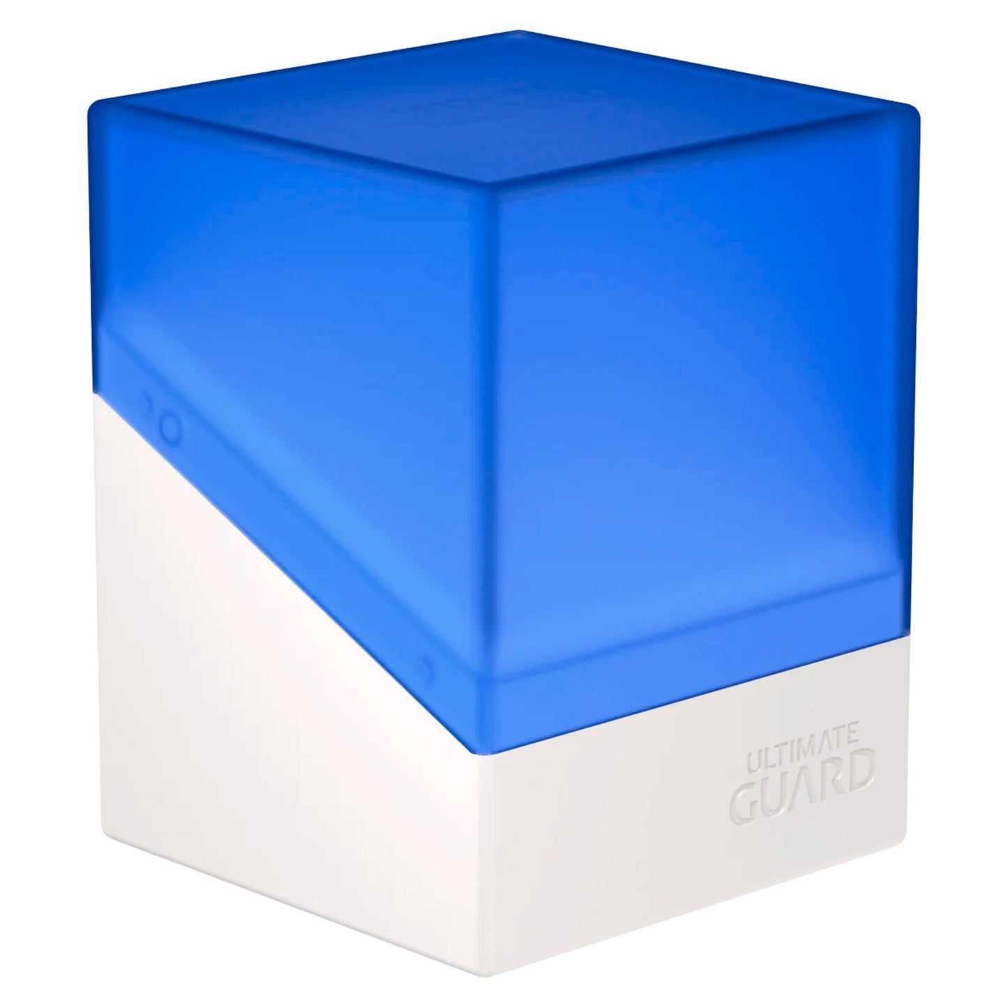 Ultimate Guard Boulder 100+ Synergy White/Blue - Trading Card Market
