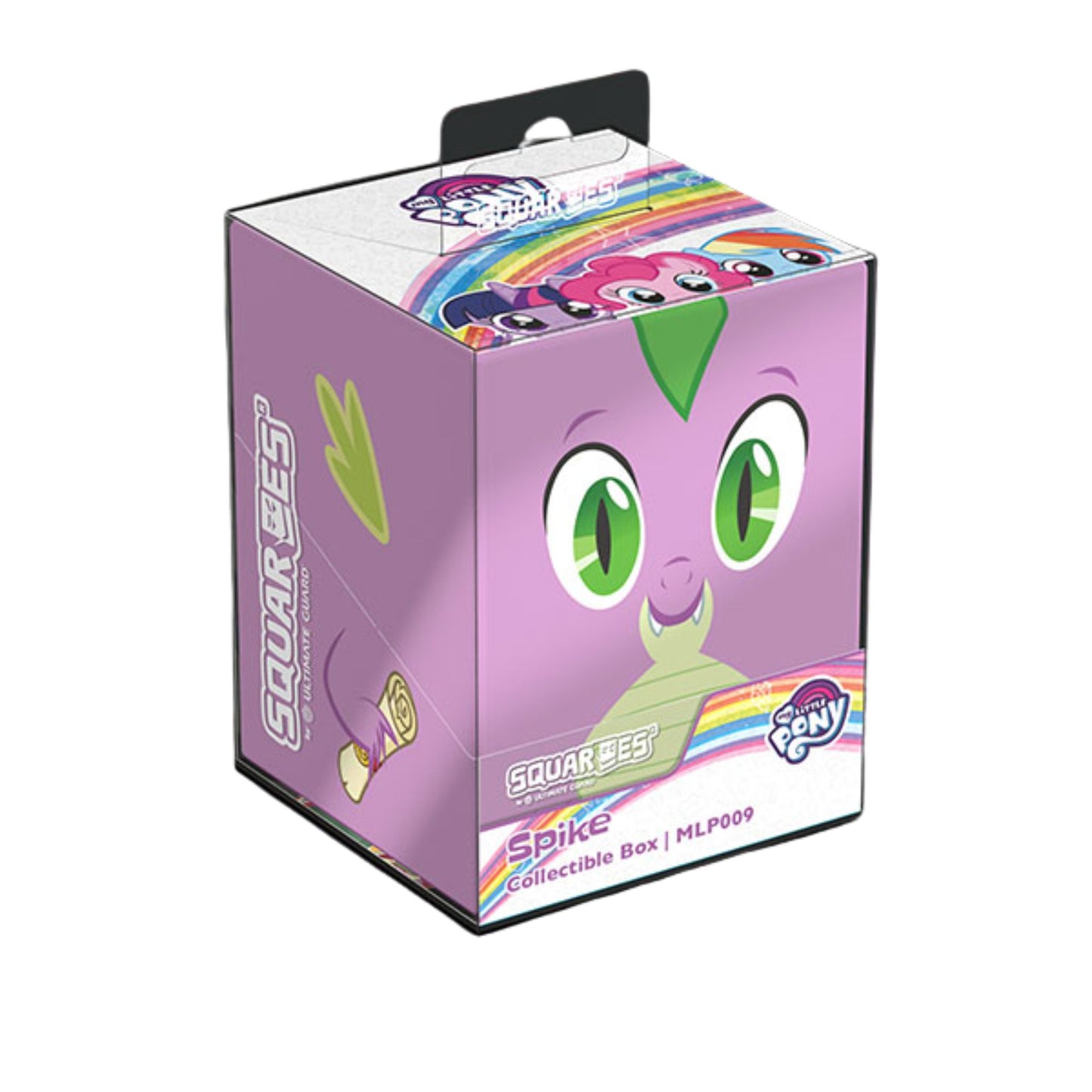 Ultimate Guard Squareos Boulder 100+ My Little Pony Friendship is Magic Spike Deck Case - Trading Card Market