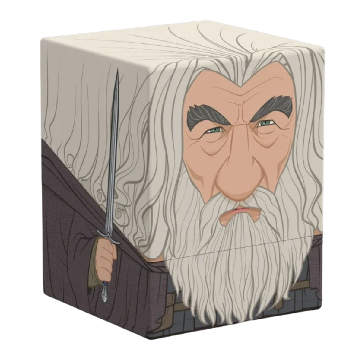 Ultimate Guard Squaroes The Hobbit Boulder 100+ Gandalf The Grey Deck Case - Trading Card Market
