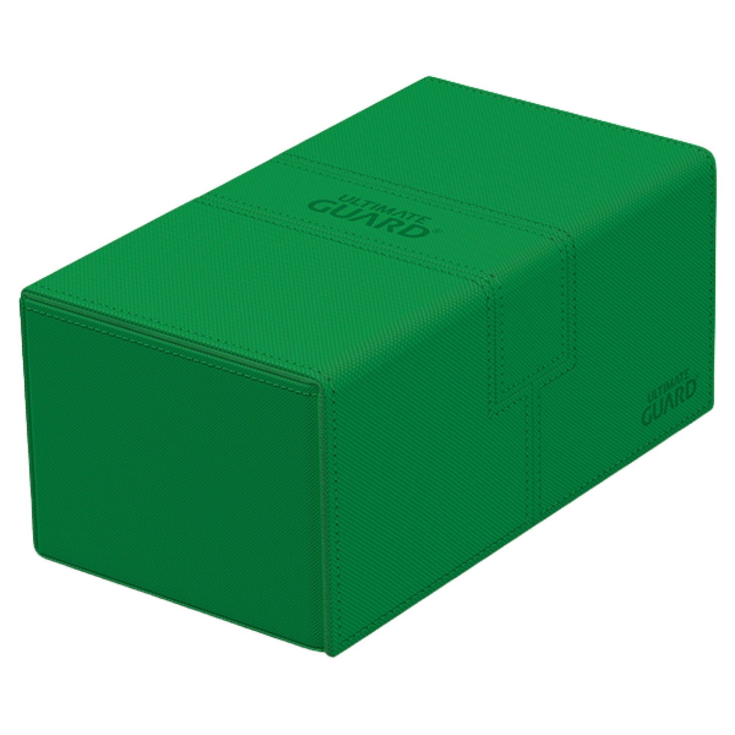 Ultimate Guard Twin Flip n Tray 200+ Monocolor Green - Trading Card Market