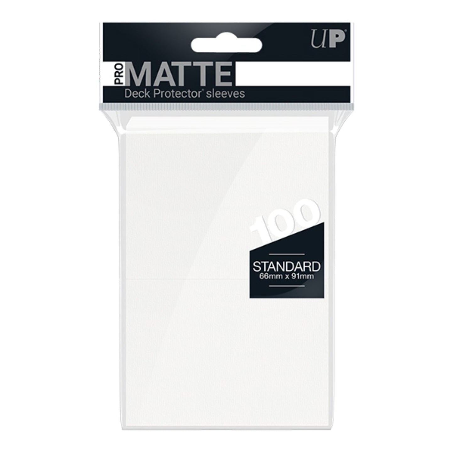 Ultra Pro Matte Solid White Deck Protectors - Trading Card Market