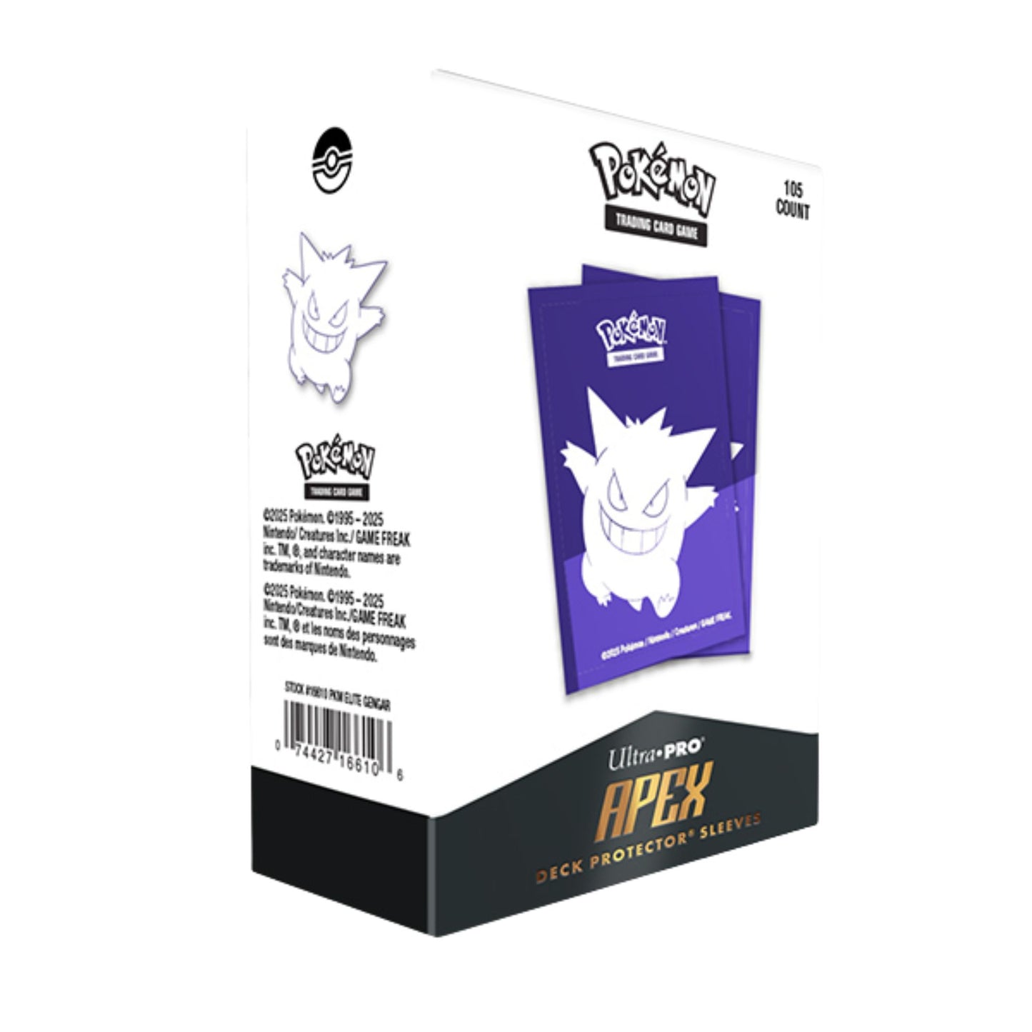 Ultra Pro Pokemon Apex Elite Series Gengar Deck Protectors - Trading Card Market