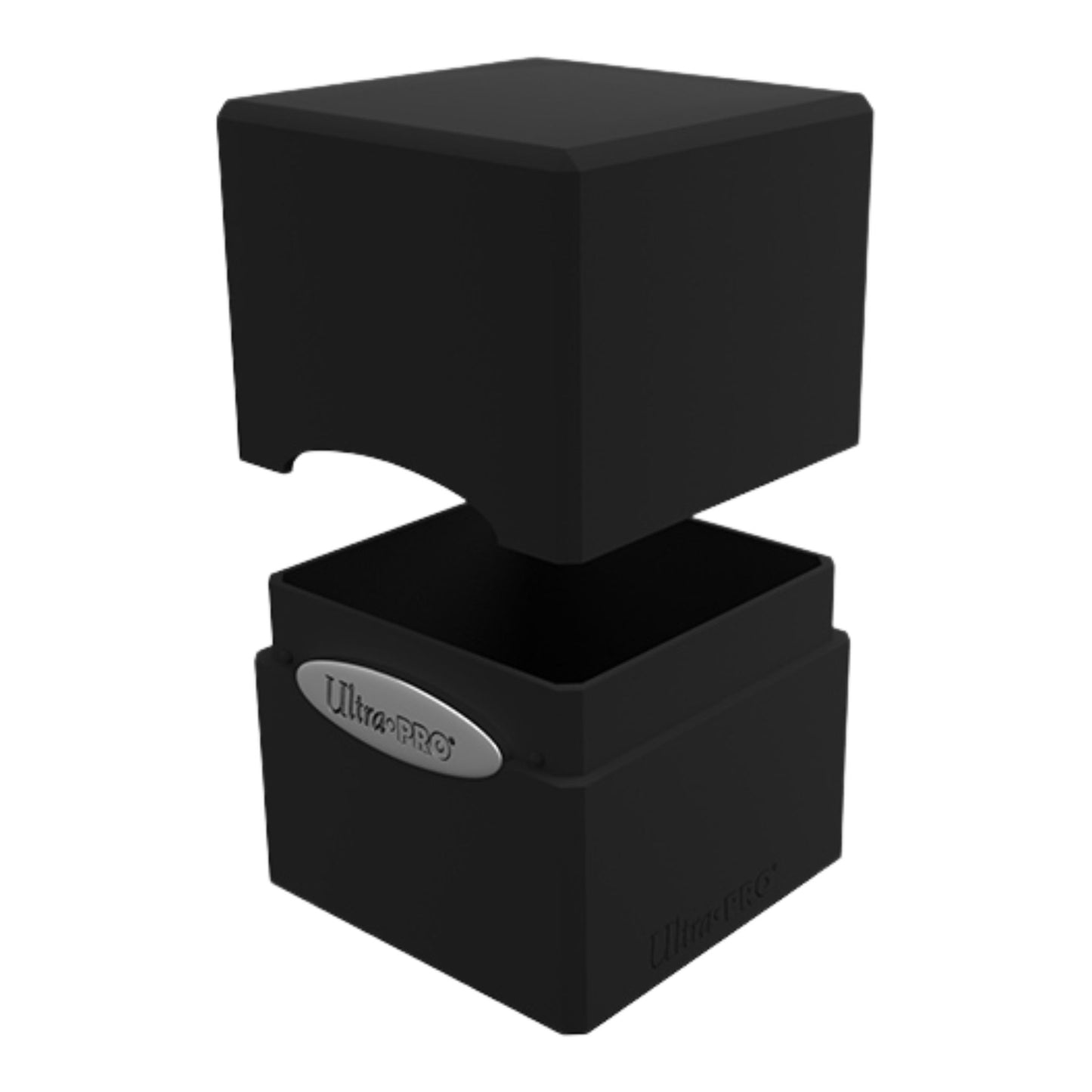 Ultra Pro Satin Cube 100+ Solid Black Deckbox (Jet) - Trading Card Market