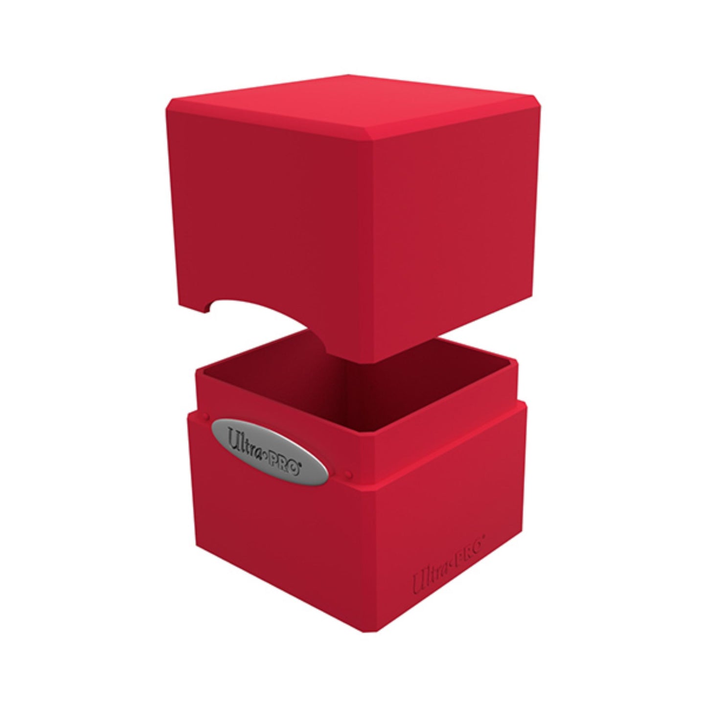 Ultra Pro Satin Cube 100+ Solid Red Deckbox (Apple) - Trading Card Market