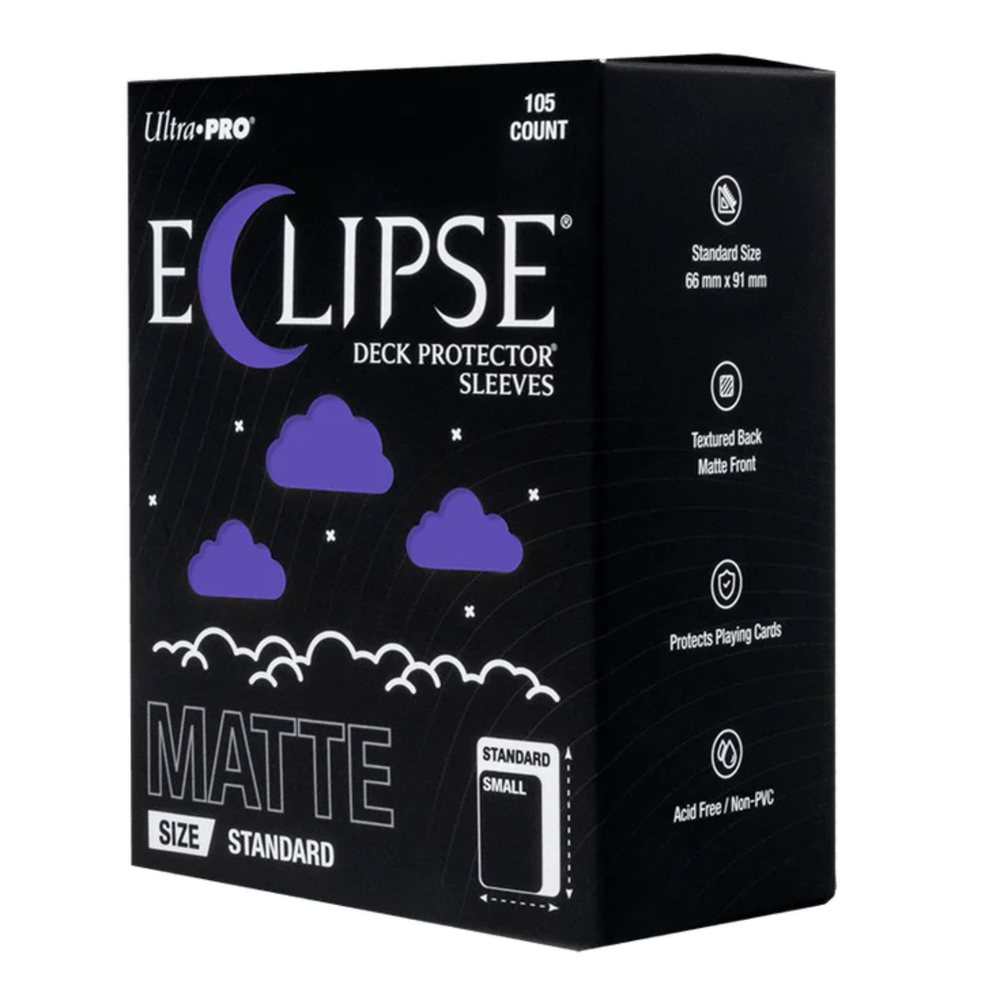 Ultra Pro Standard Eclipse Matte Royal Purple Deck Protector Card Sleeves