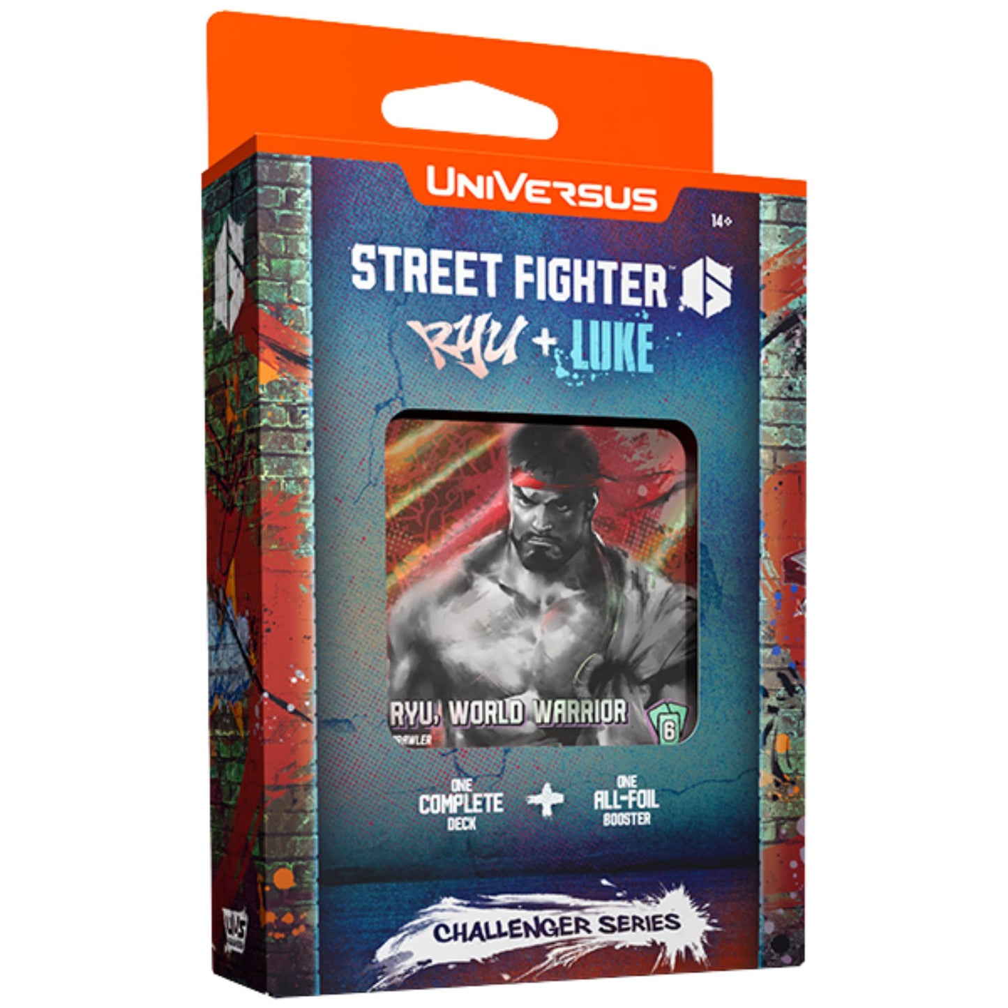 UniVersus Challenger Series Street Fighter 6 Deck (Ryu + Luke)