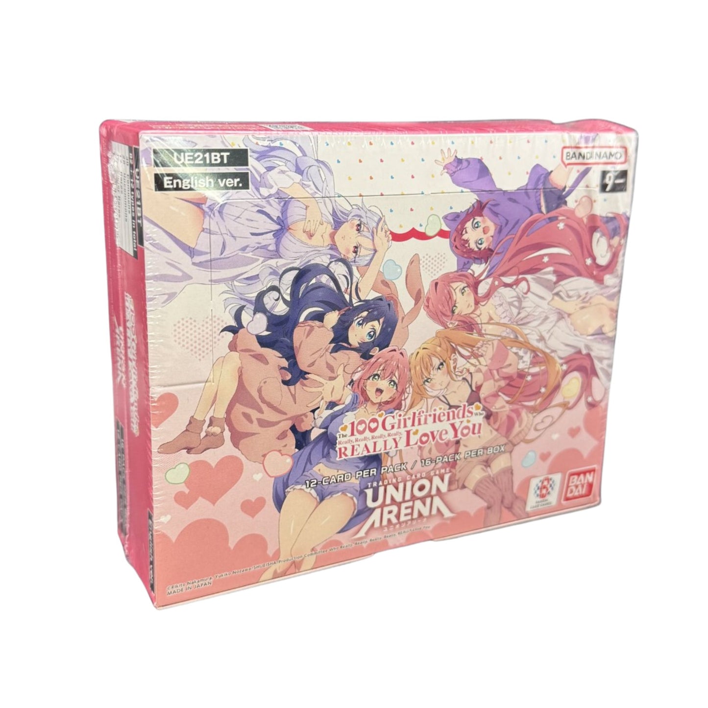 Union Arena The 100 Girlfriends Who Really, Really, Really Love You Booster Box (Presell) - Trading Card Market