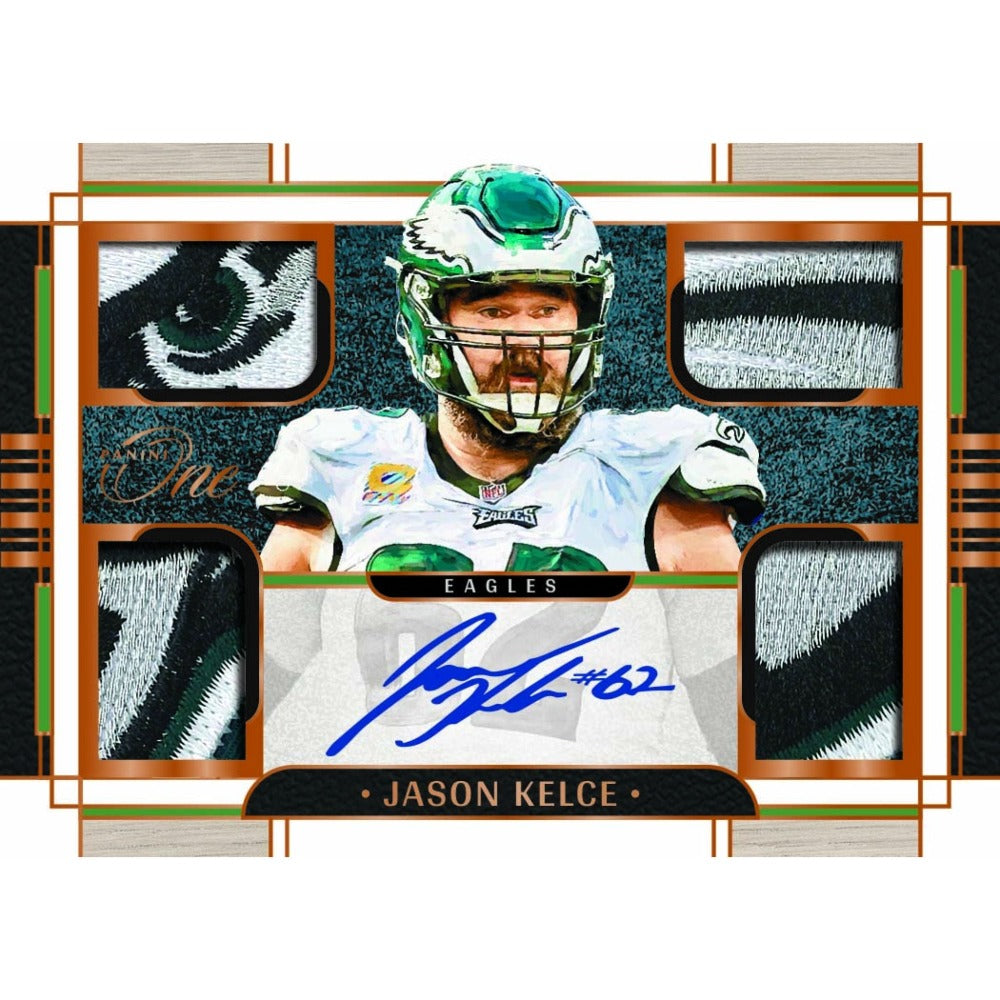 2023 Panini One Football Cards - Jason Kelce