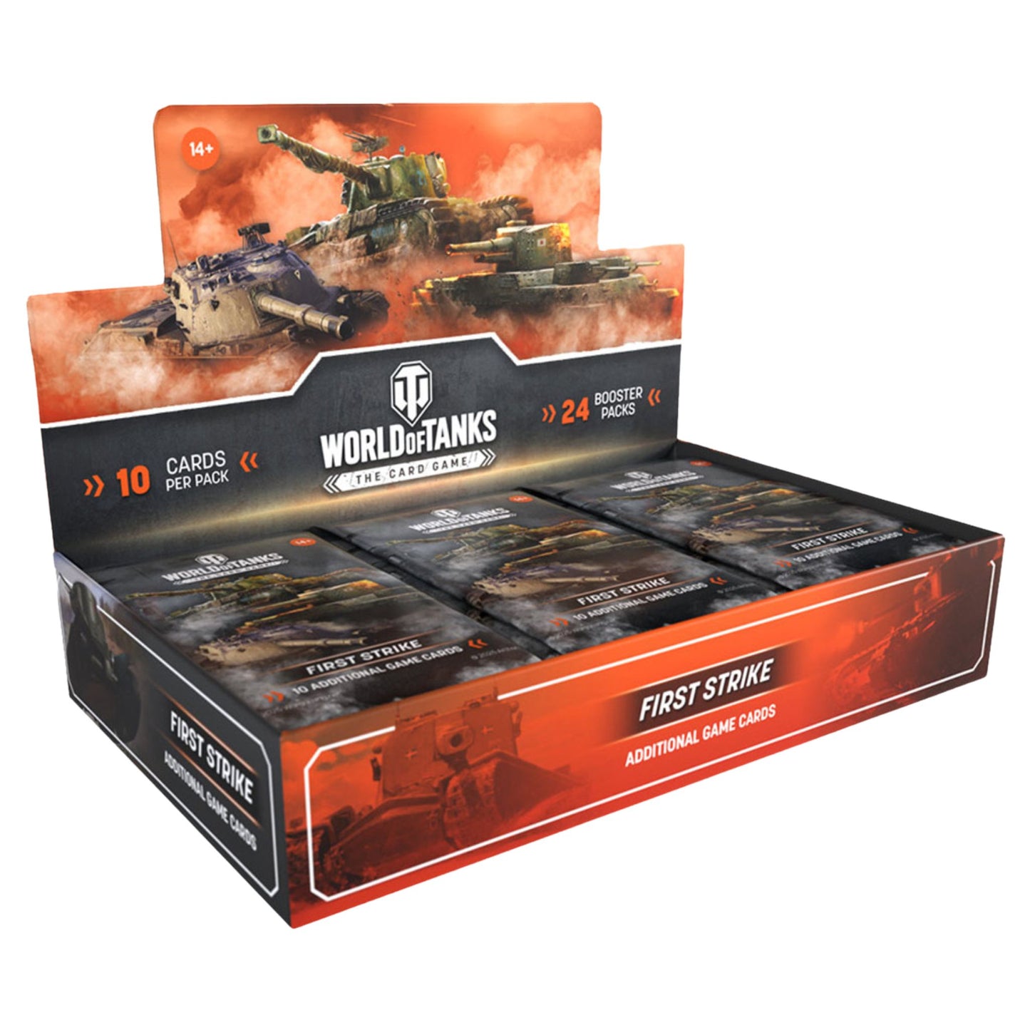 World of Tanks Strategy Card Game First Strike Booster Box (Presell) - Trading Card Market