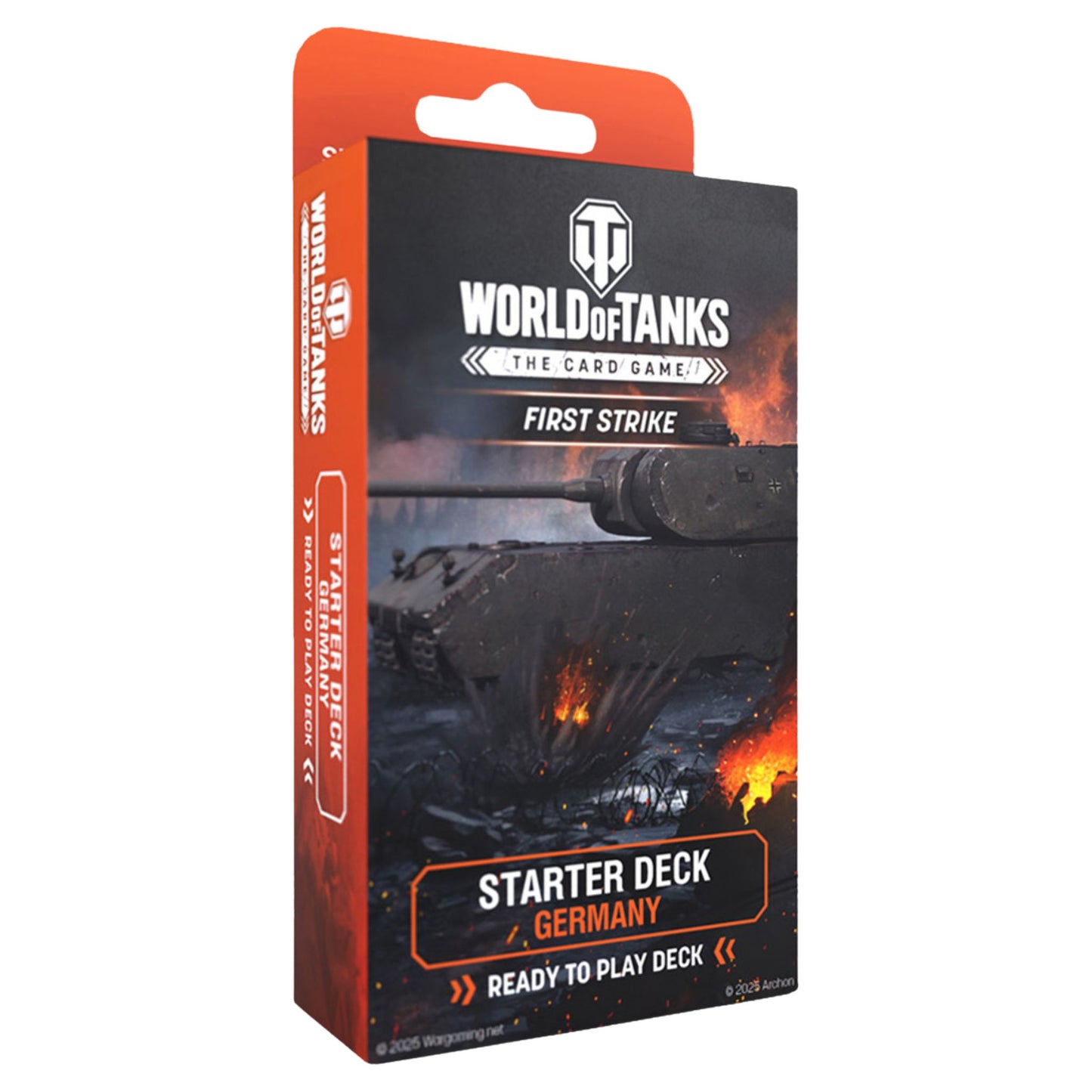 World of Tanks Strategy Card Game First Strike Germany Starter (Presell) - Trading Card Market