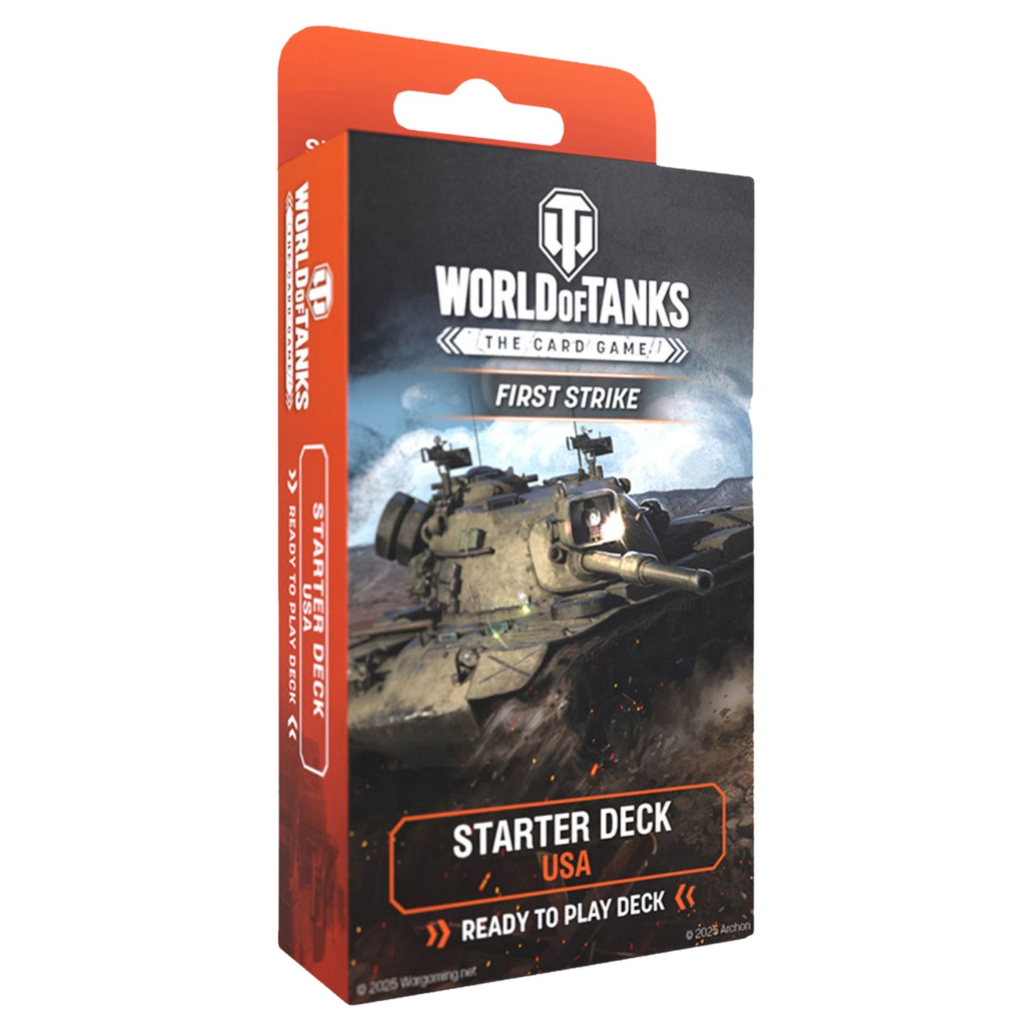 World of Tanks Strategy Card Game First Strike USA Starter (Presell) - Trading Card Market