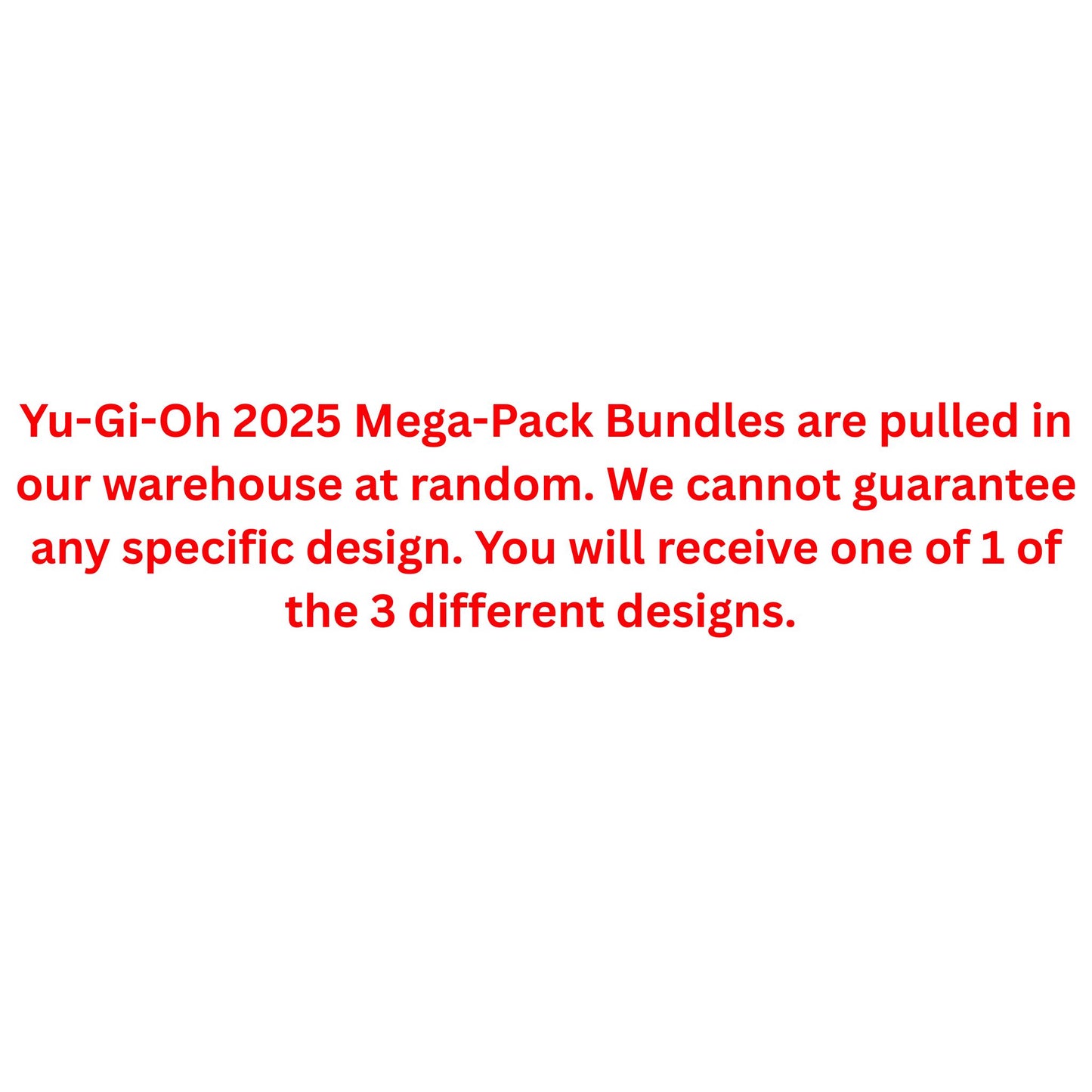 Yu-Gi-Oh 2025 Mega-Pack Bundle Tuck Box - Trading Card Market