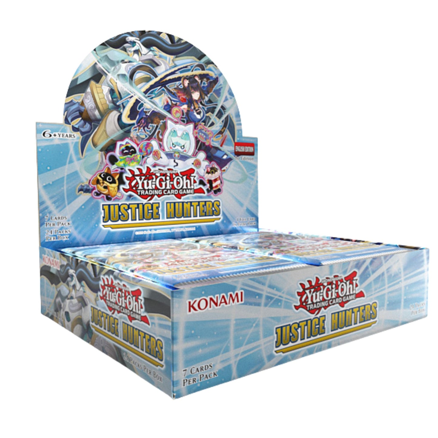 Yu - Gi - Oh Justice Hunters Booster Box - Trading Card Market