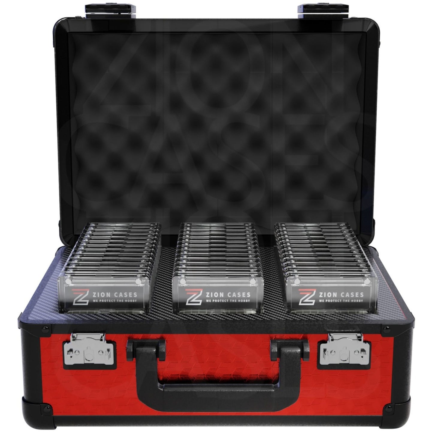 Zion Slab Case X (Cubed Red) - Trading Card Market