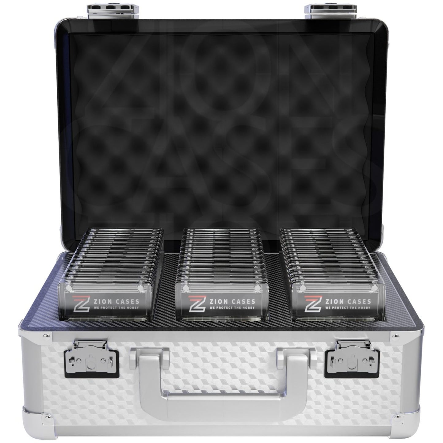 Zion Slab Case X (Cubed Silver) - Trading Card Market
