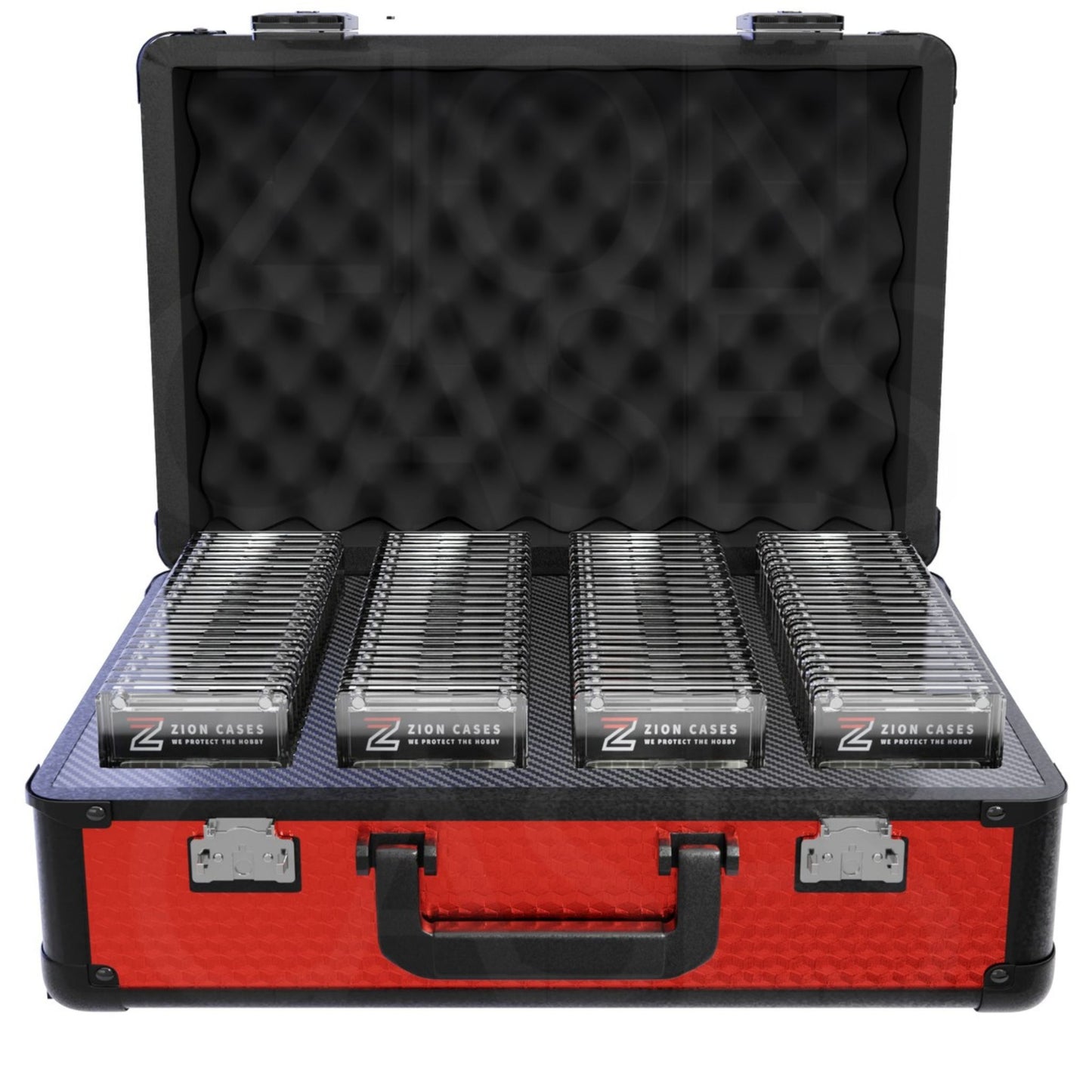 Zion Slab Case XL (Cubed Red) - Trading Card Market