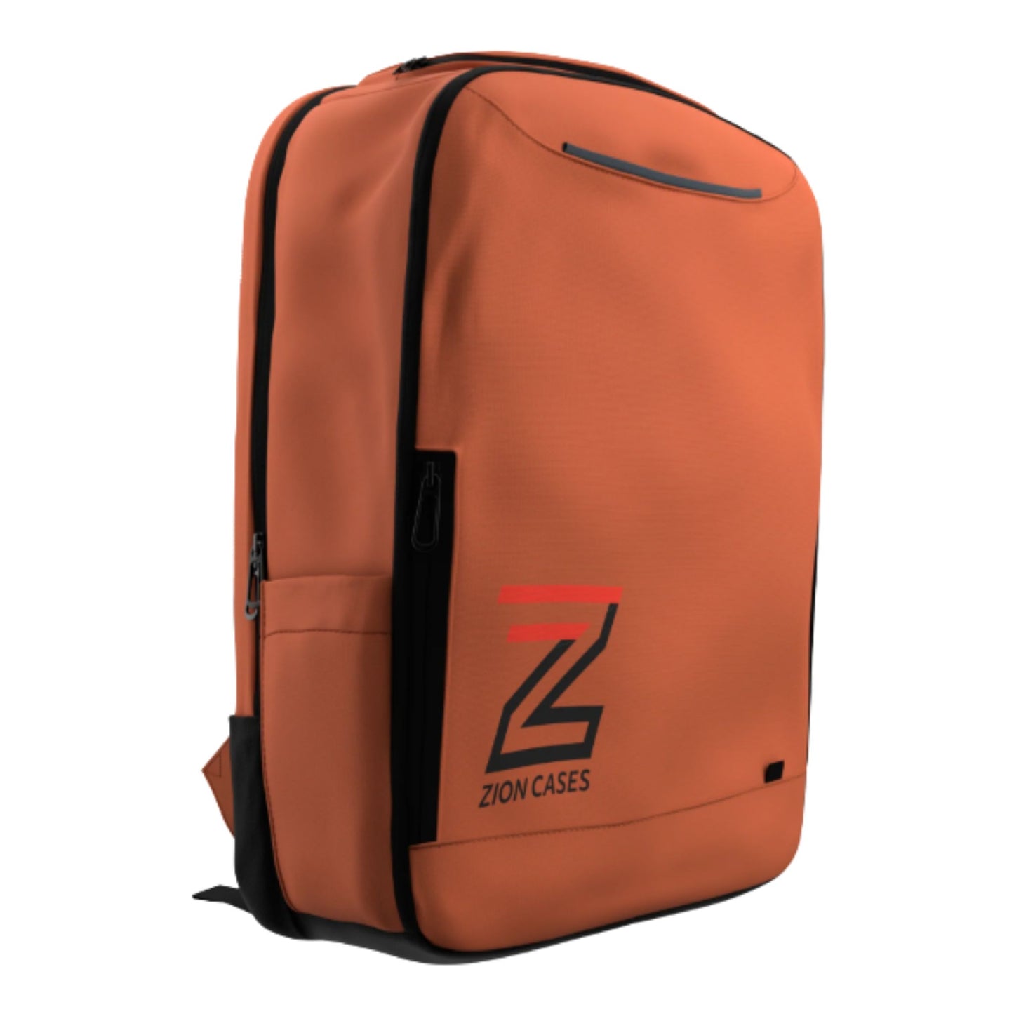 Zion Slab Case Backpack (Orange) - Trading Card Market