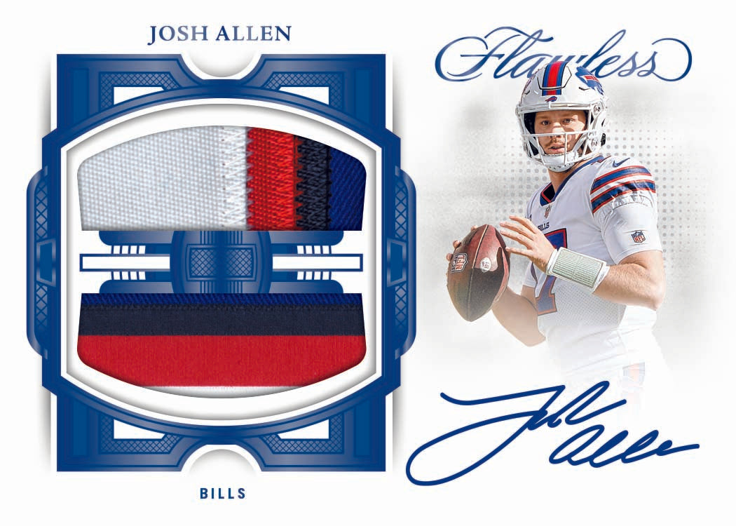 2022 Panini Flawless Football Hobby Box-Josh_Allen