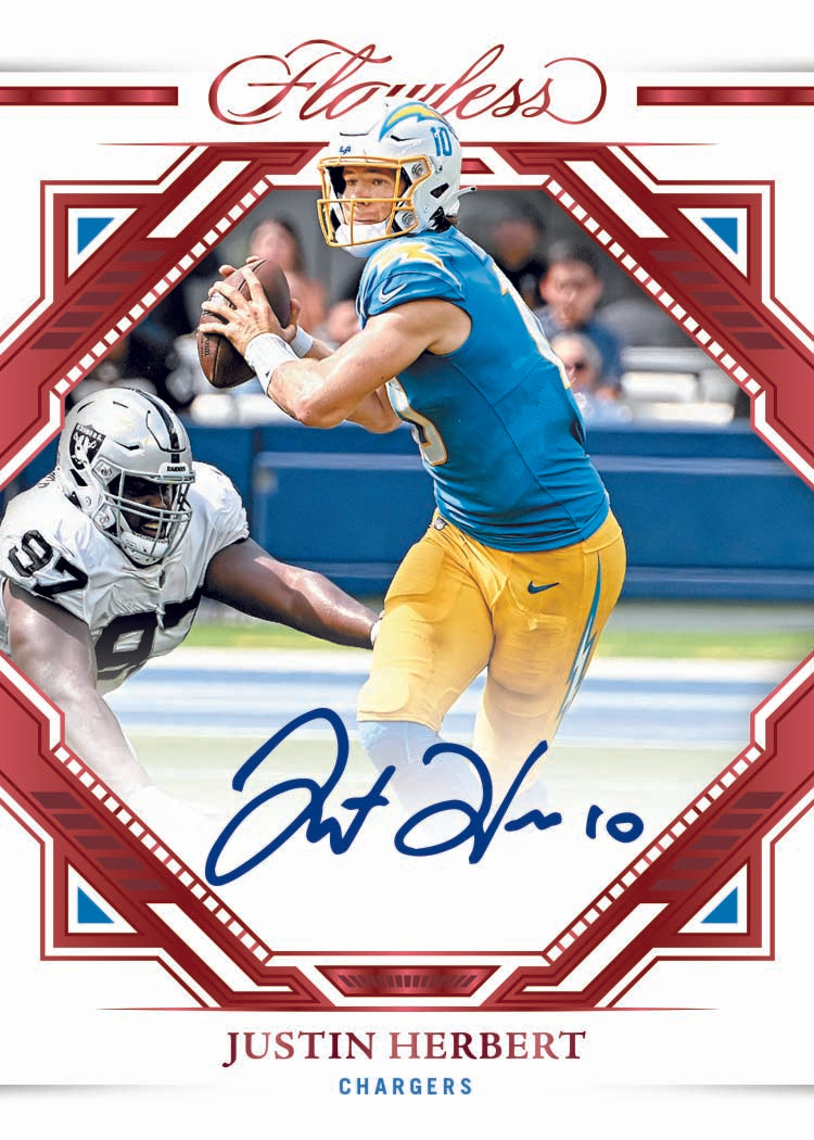 2022 Panini Flawless Football Hobby Box-Justin_Herbert