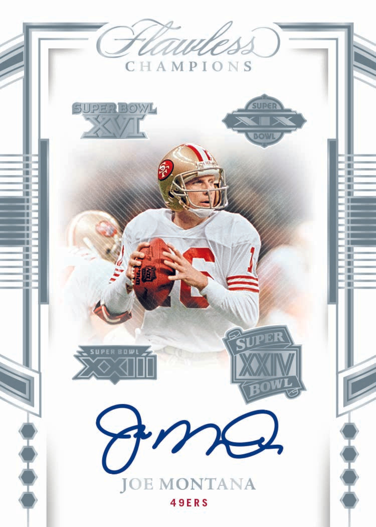 2022 Panini Flawless Football Hobby Box-Joe_Montana