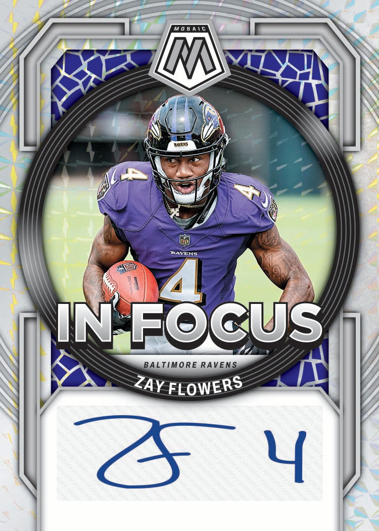 2023 Panini Mosaic No Huddle Football Hobby Box - Zay Flowers