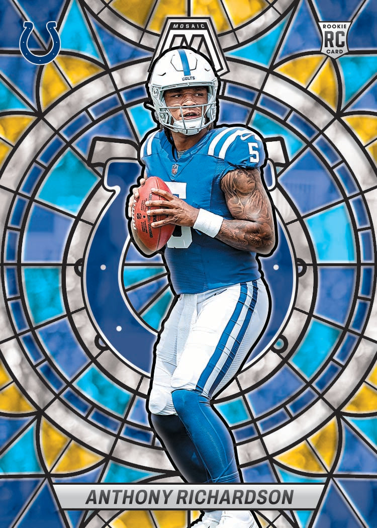 2023 Panini Mosaic No Huddle Football Hobby Box - Anthony Richardson