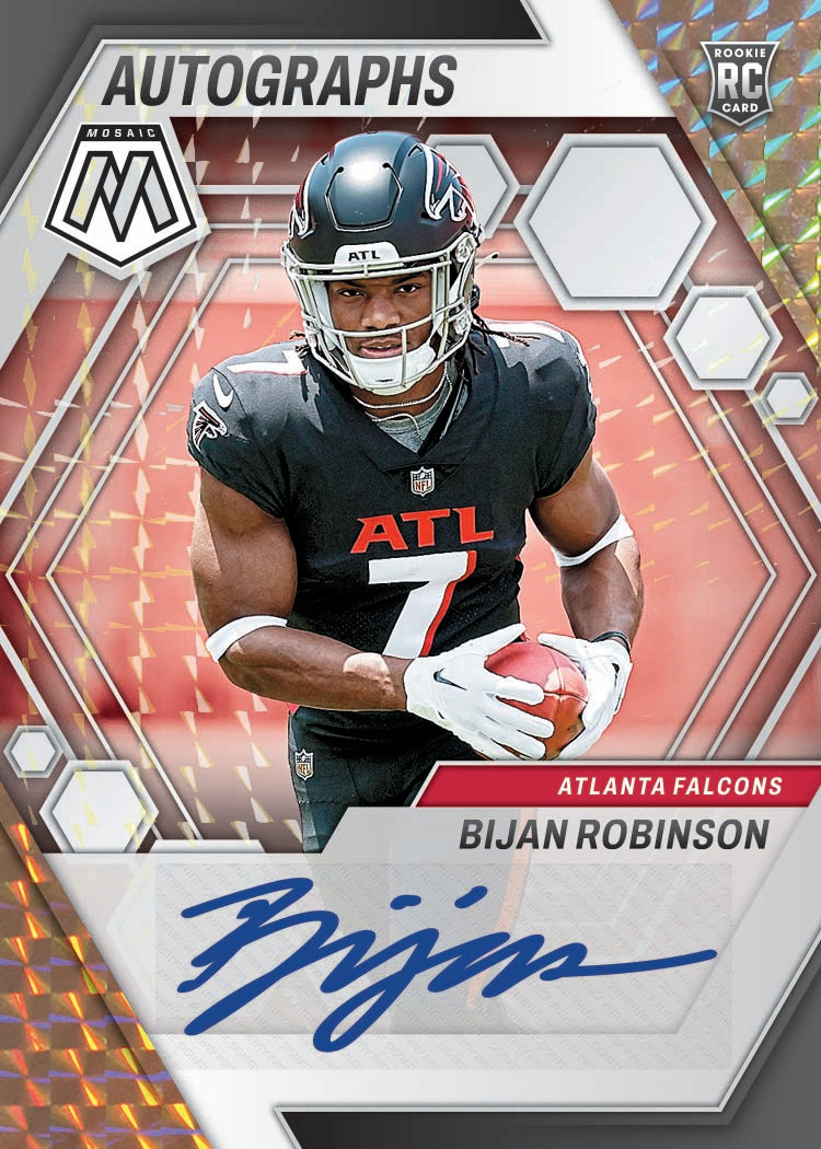 2023 Panini Mosaic No Huddle Football Hobby Box - Bijan Robinson
