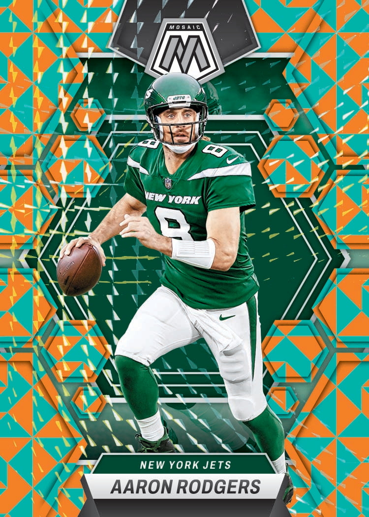 2023 Panini Mosaic No Huddle Football Hobby Box - Aaron Rodgers