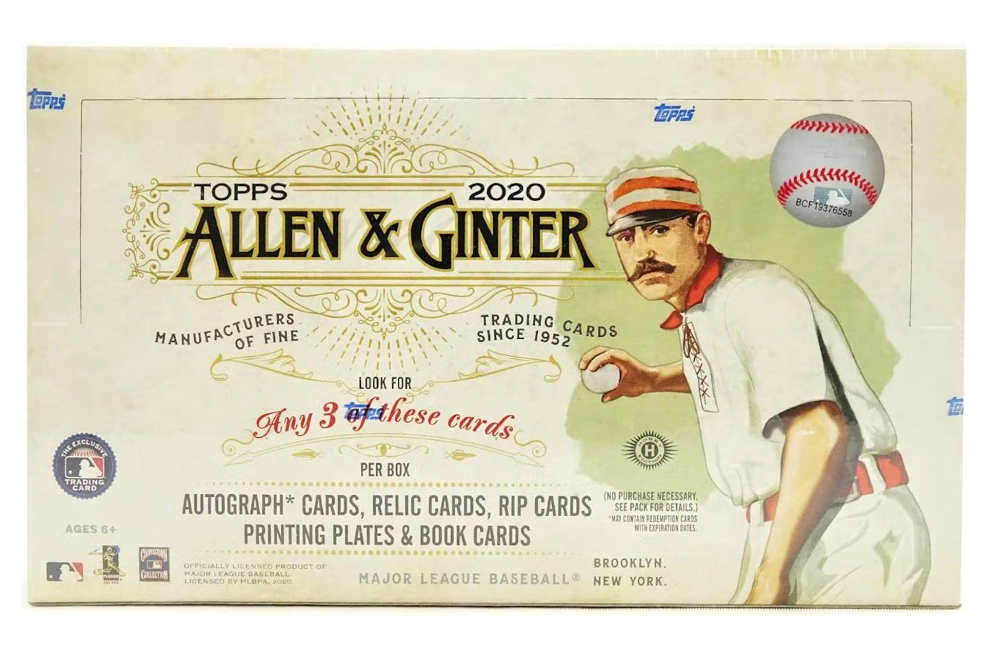 2020 Topps Allen & Ginter Baseball Hobby Box - Trading Card Market