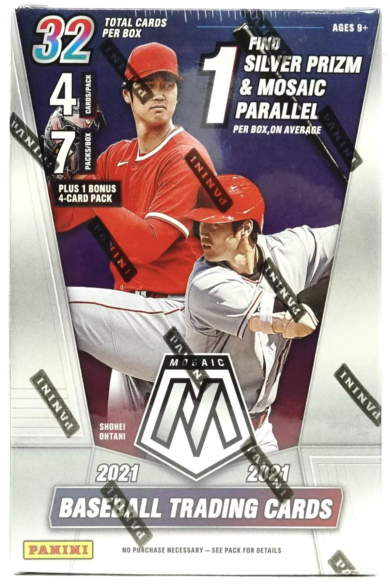 2021 Panini Mosaic Blaster Baseball Retail Box - Trading Card Market