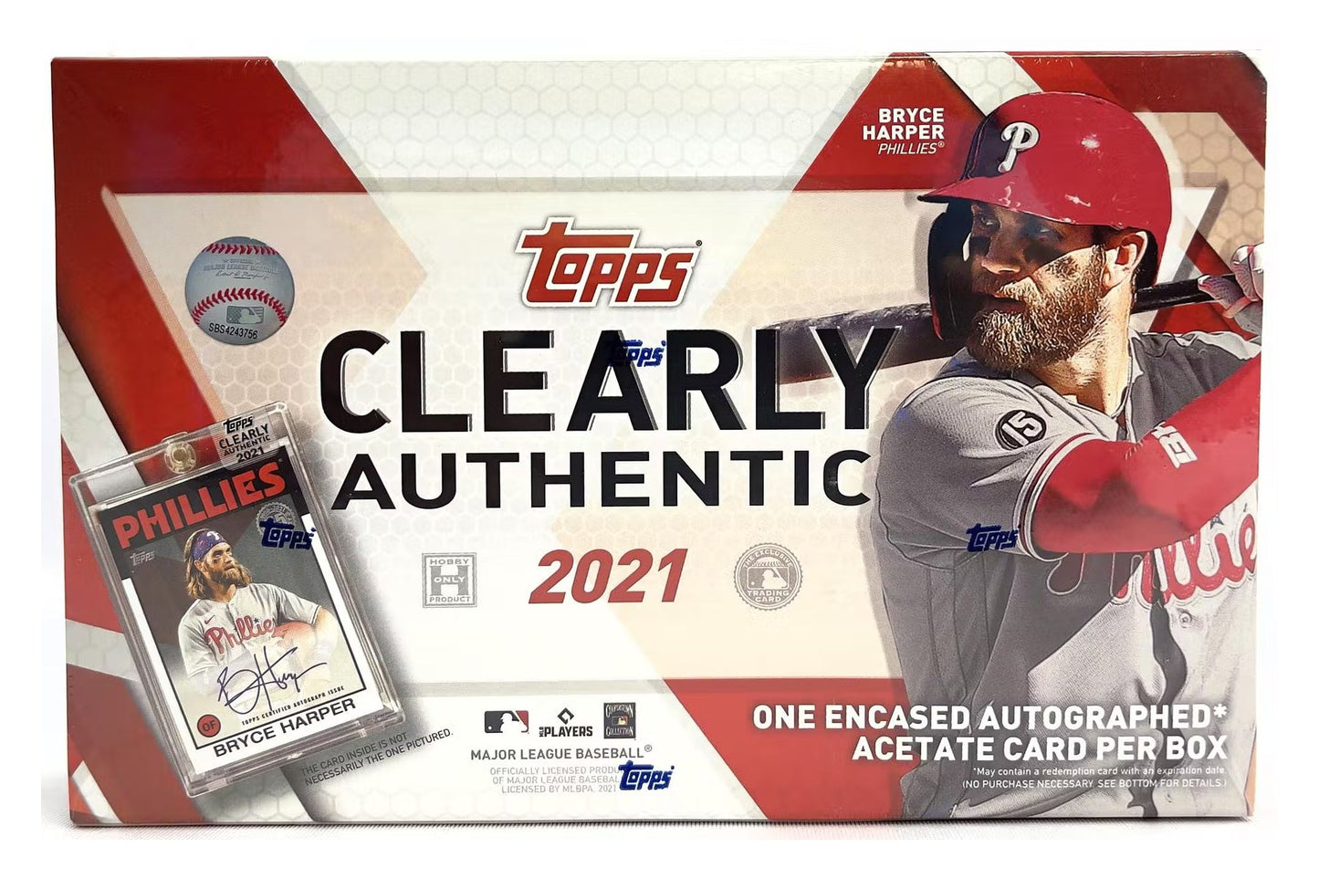 2021 Topps Clearly Authentic Baseball Hobby Box - Trading Card Market