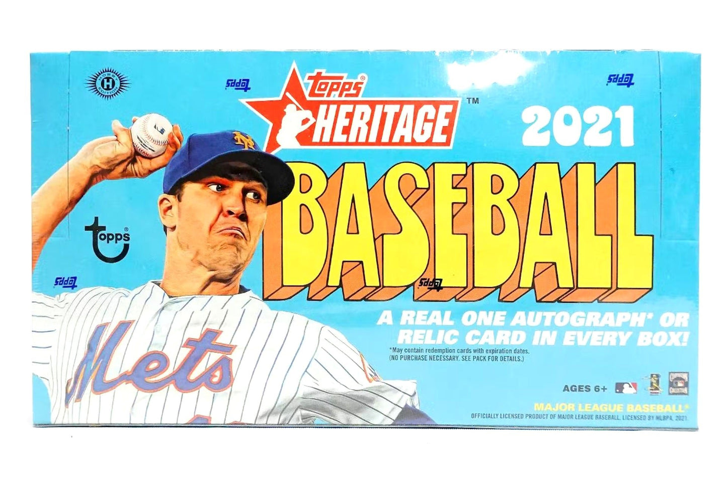 2021 Topps Heritage Baseball Hobby Box - Trading Card Market