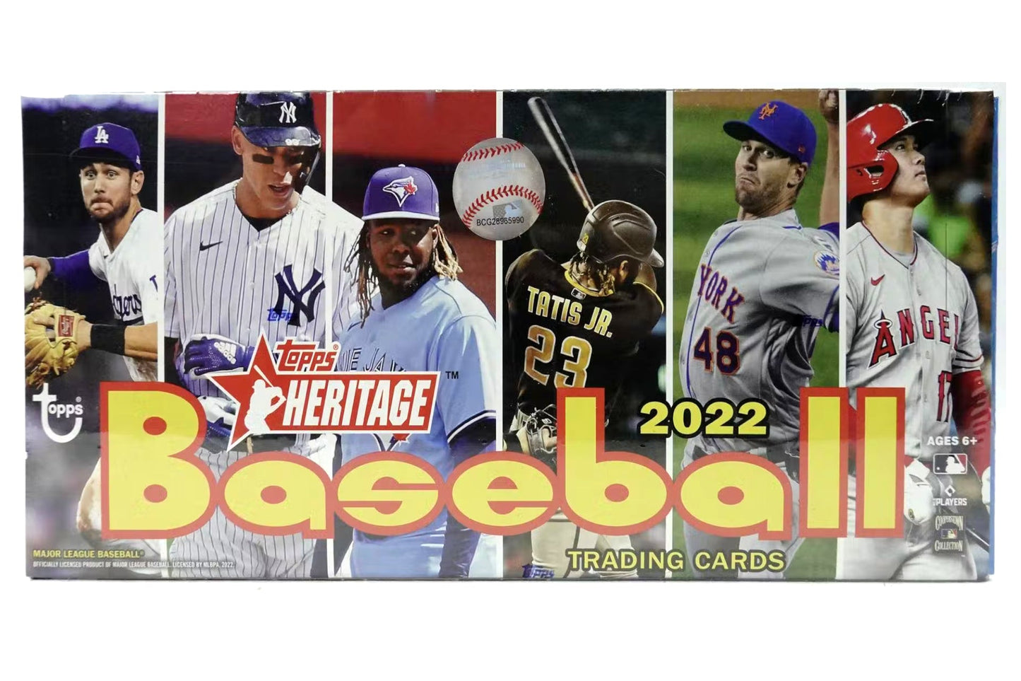 2022 Topps Heritage Baseball Hobby Box - Trading Card Market
