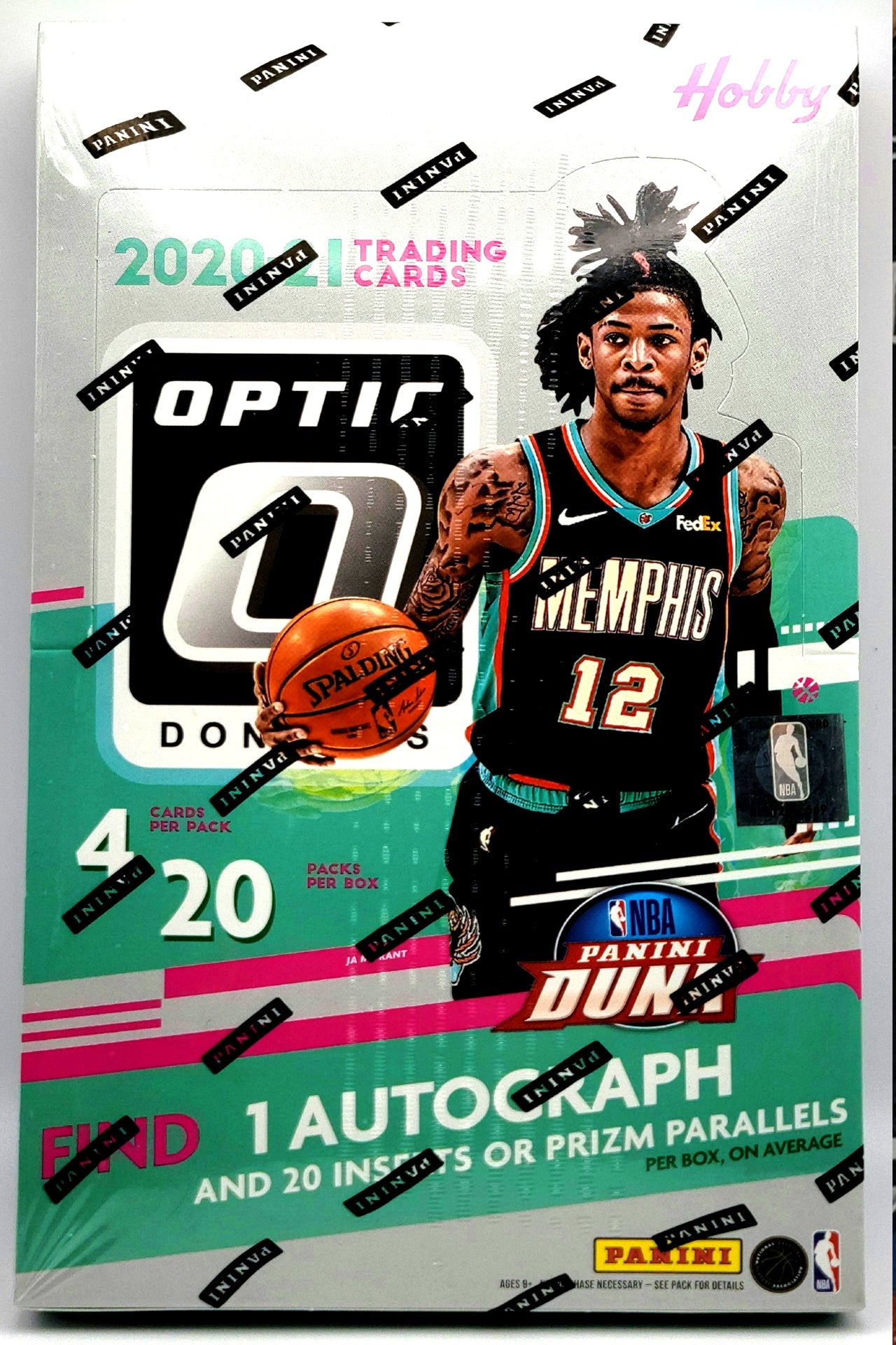 2020/21 Donruss Optic Basketball Hobby Box - Trading Card Market