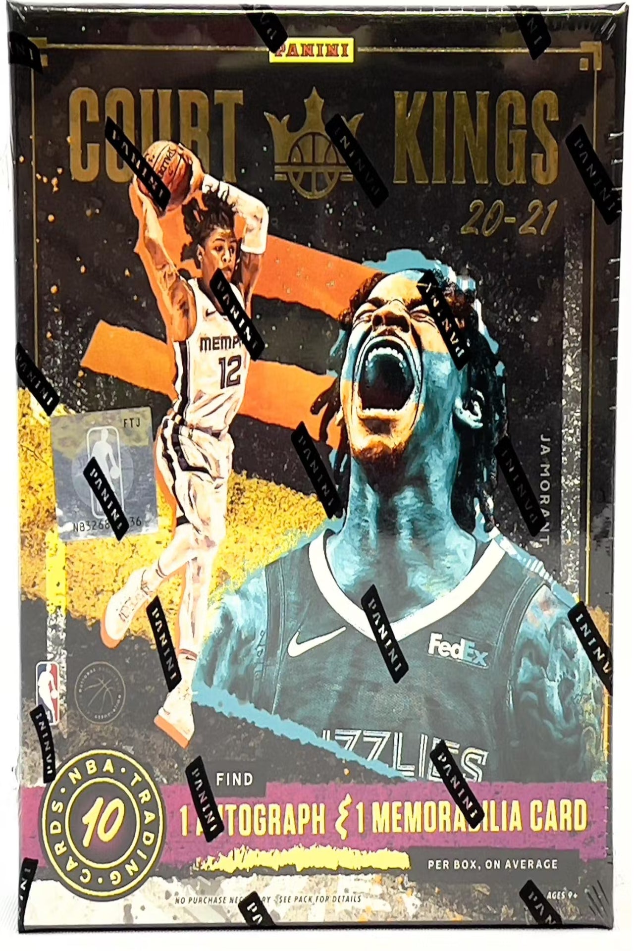 2020/21 Panini Court Kings Basketball Hobby Box - Trading Card Market
