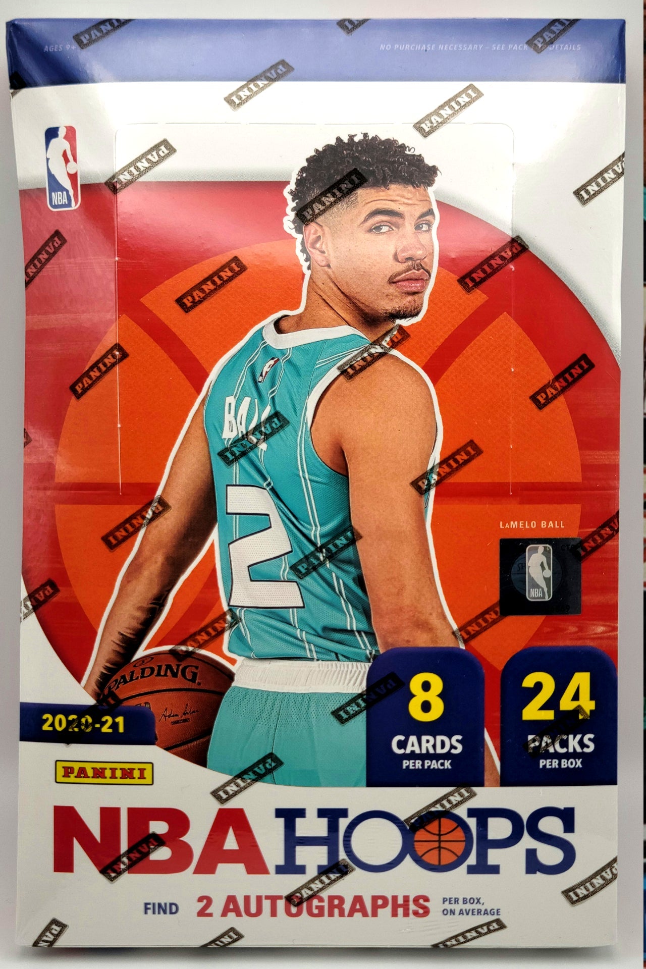 2020/21 Panini Hoops Hobby Basketball Box