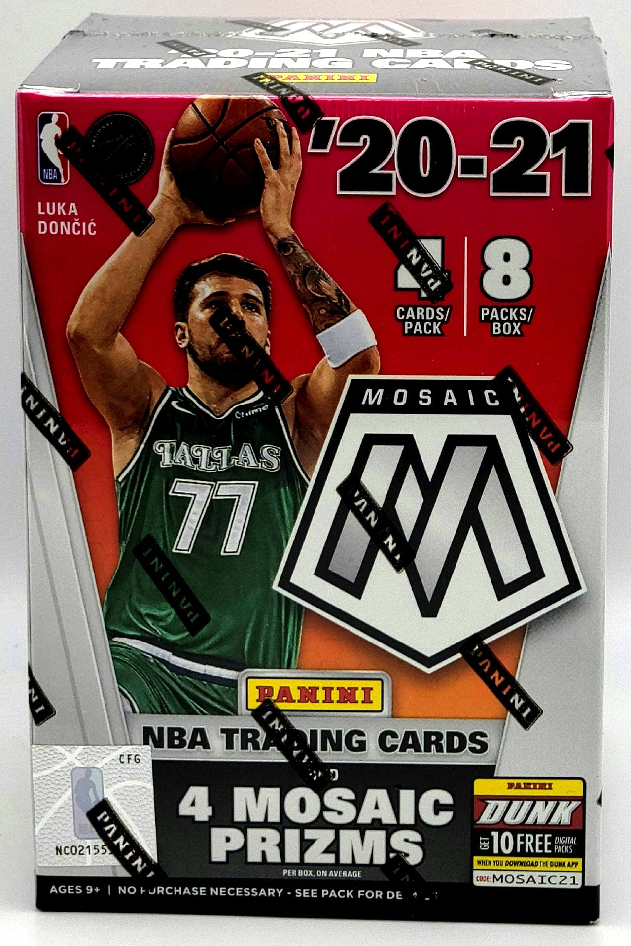 2020/21 Panini Mosaic Blaster Basketball Box - Trading Card Market