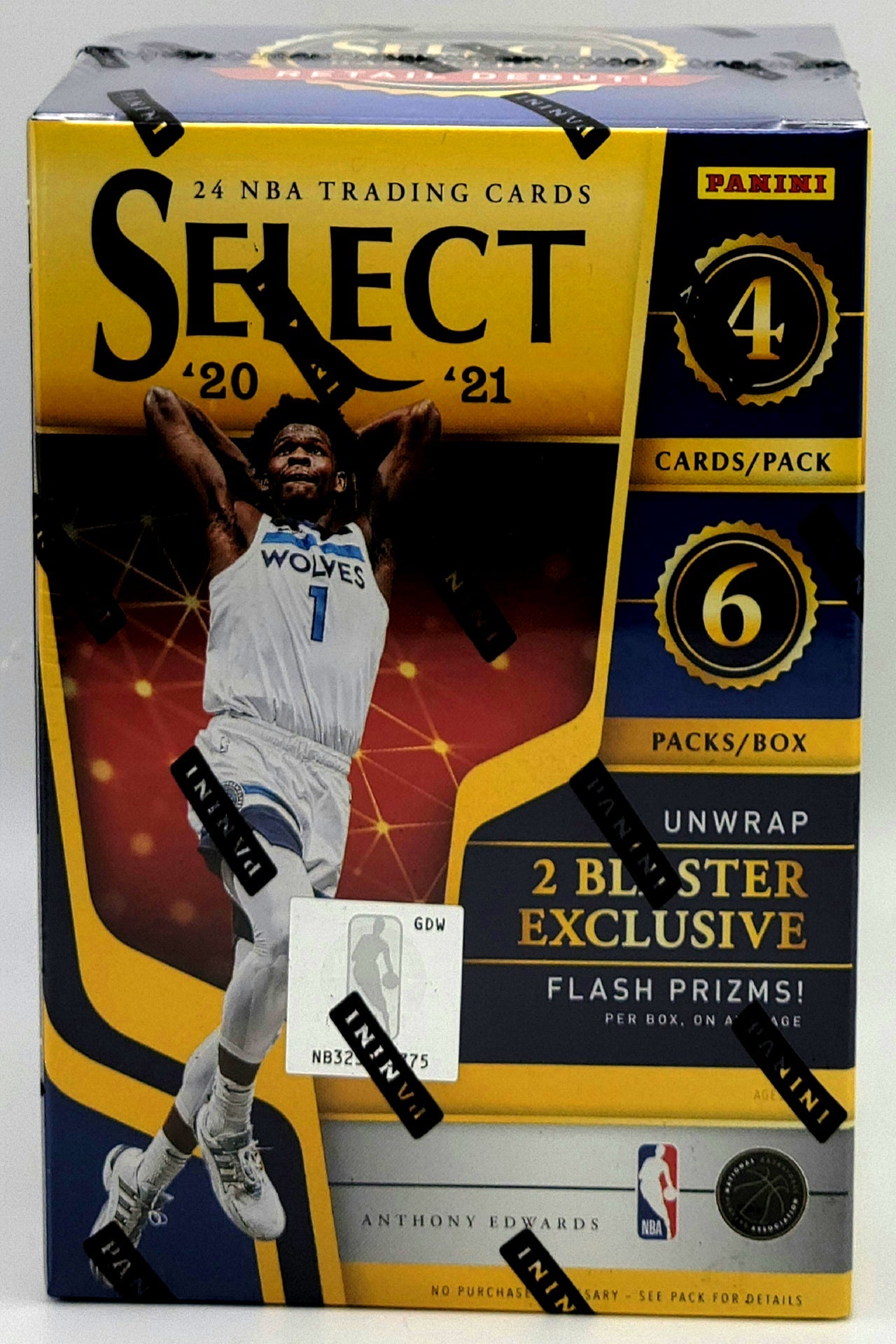 2020/21 Panini Select Blaster Basketball Retail Box - Trading Card Market