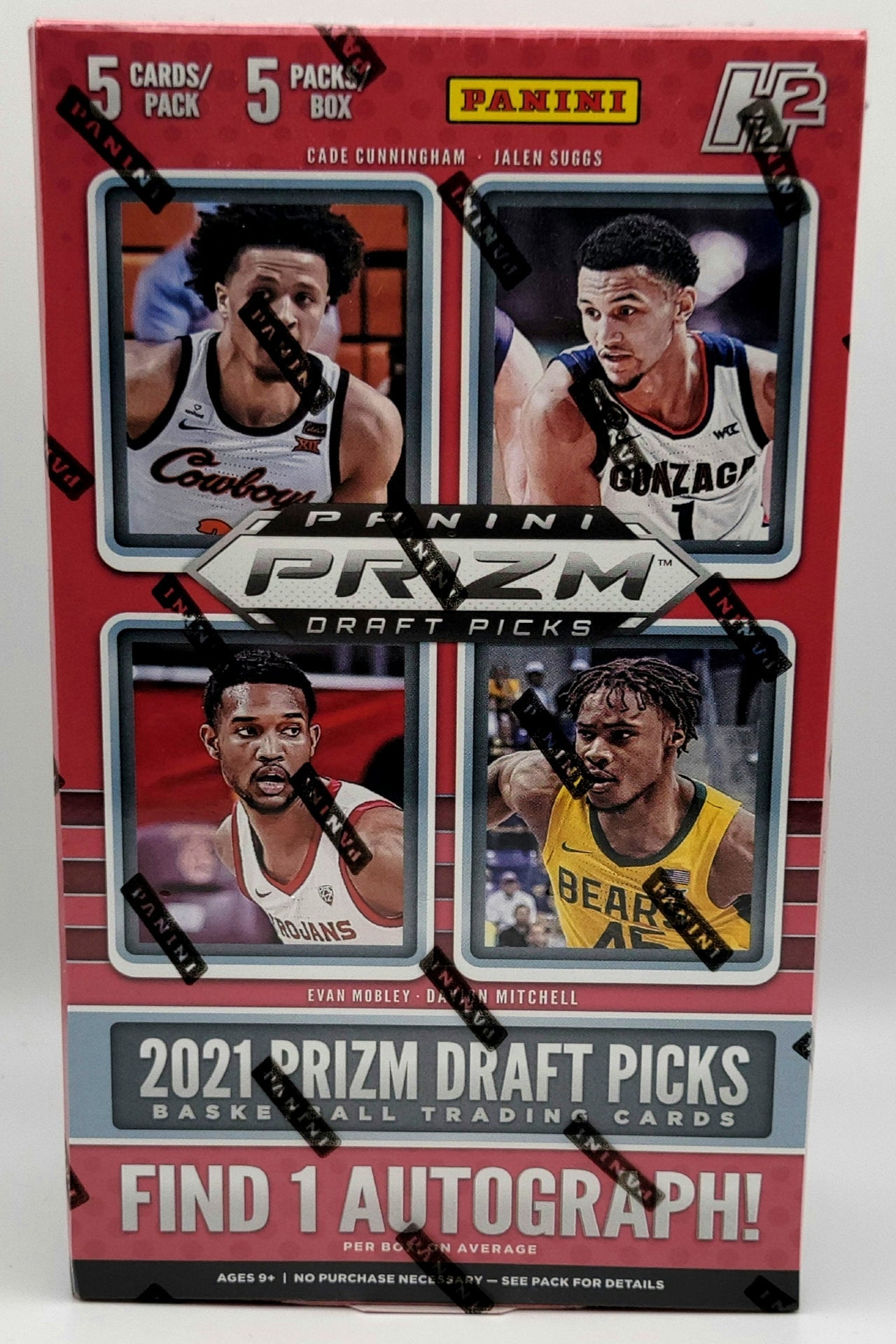 2021/22 Panini Prizm Draft Picks H2 Basketball Hobby Box - Trading Card Market