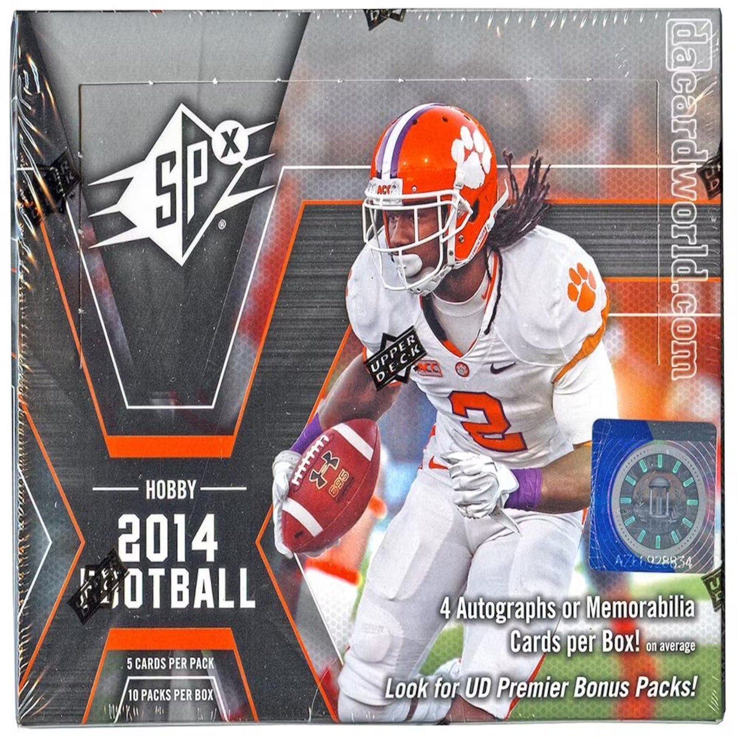 2014 Upper Deck SPx Football Hobby Box - Trading Card Market