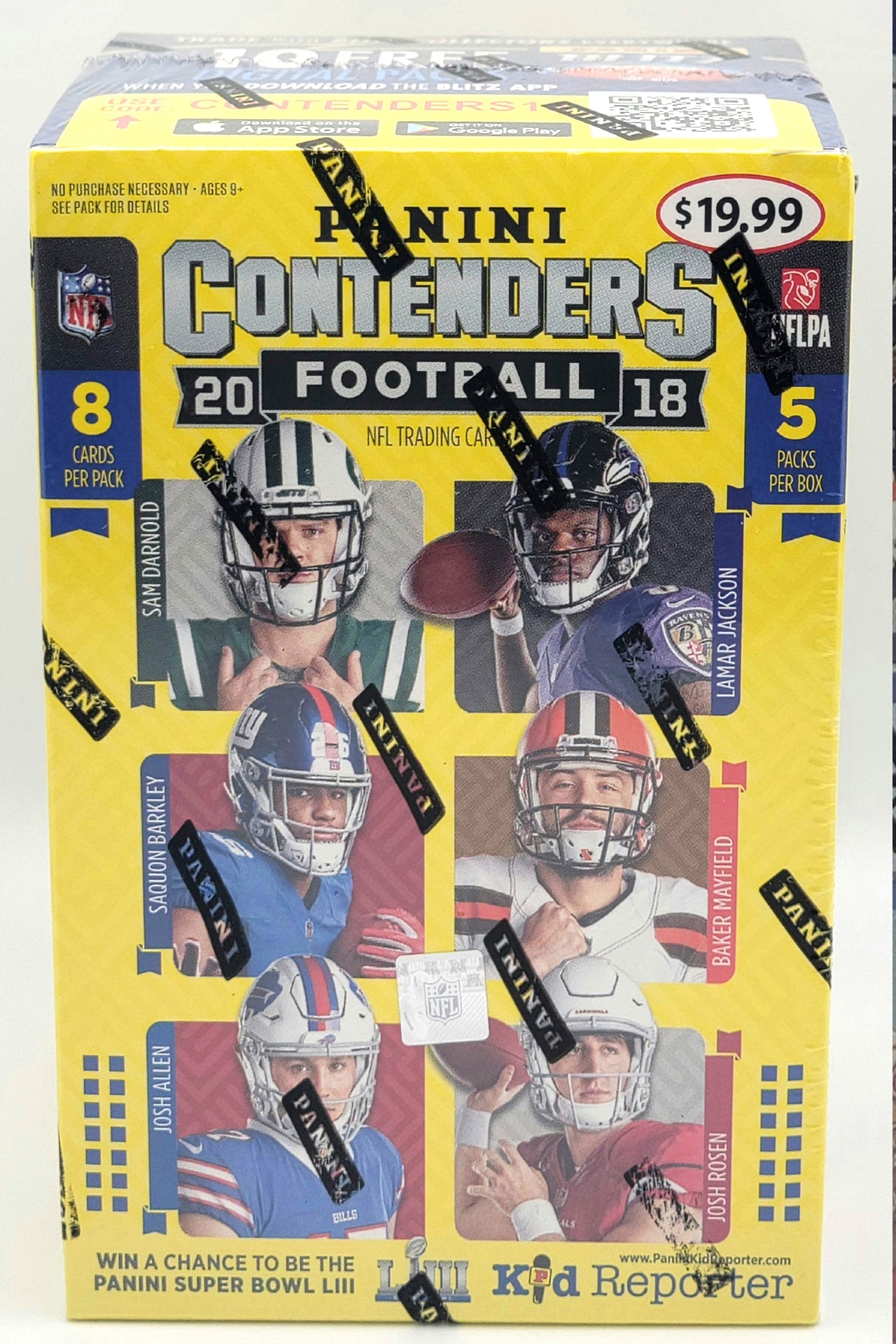 2018 Panini Contenders Football Blaster Retail Box - Trading Card Market