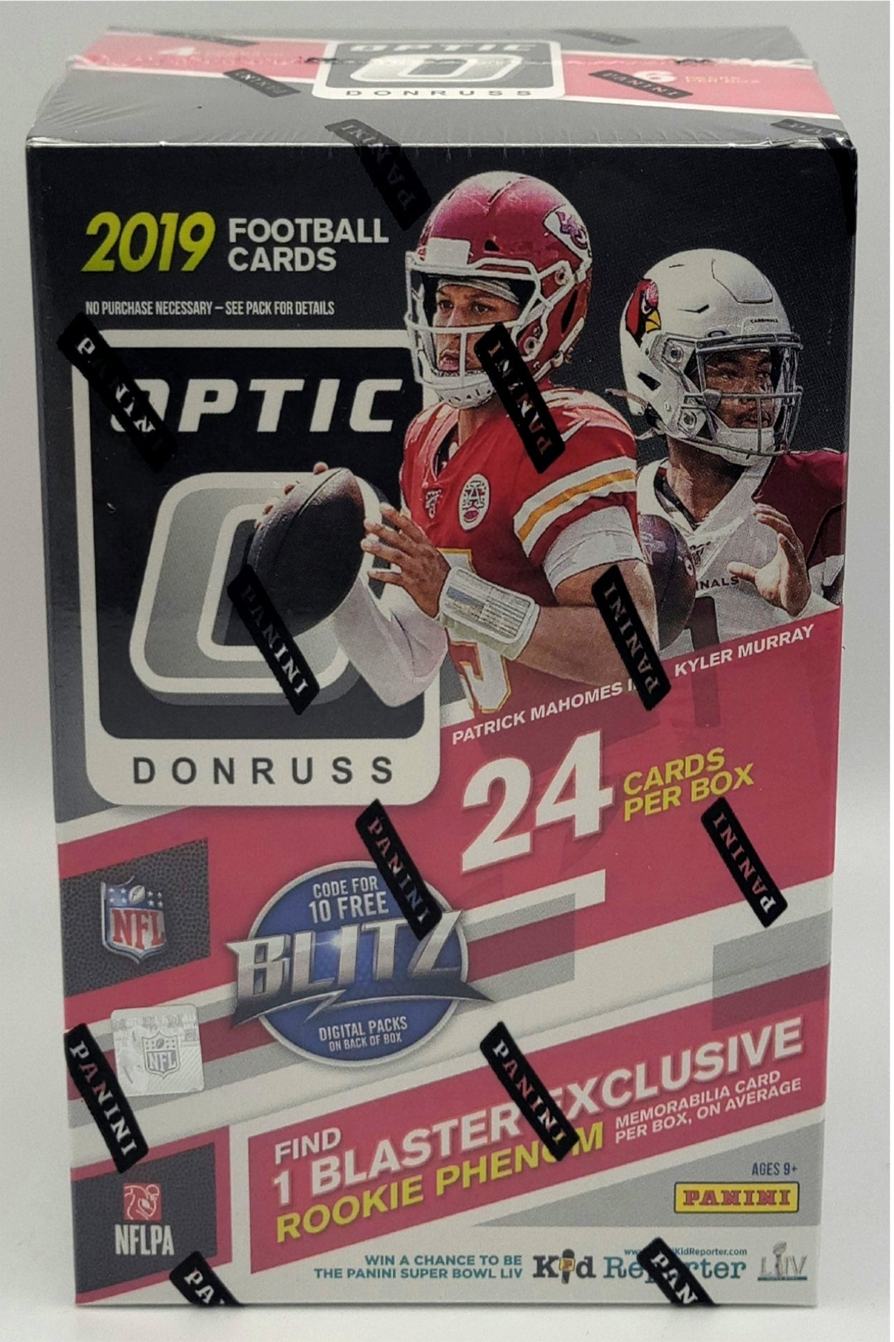 2019 Donruss Optic Football Blaster Retail Box - Trading Card Market