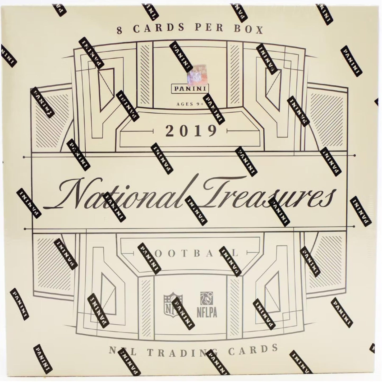 2019 Panini National Treasures Football Hobby Box - Trading Card Market